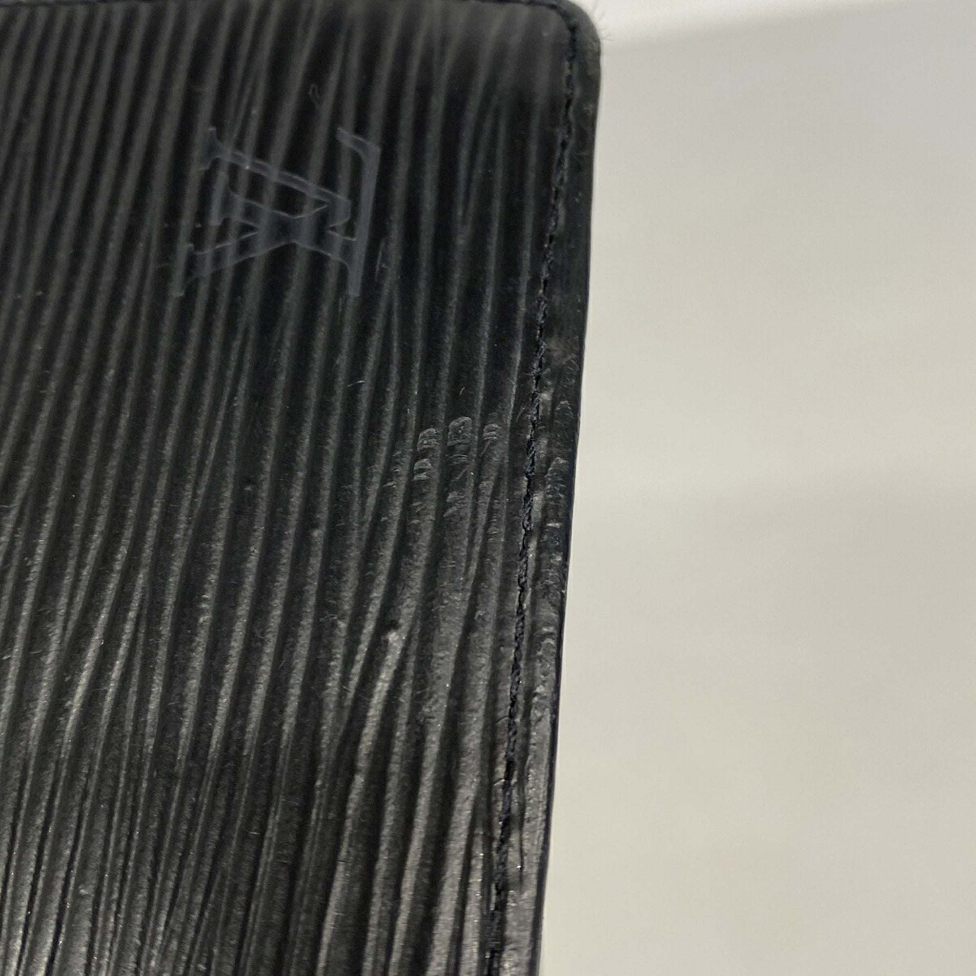 Louis Vuitton Noir Wallet (Bi-Fold) (Pre-Owned)