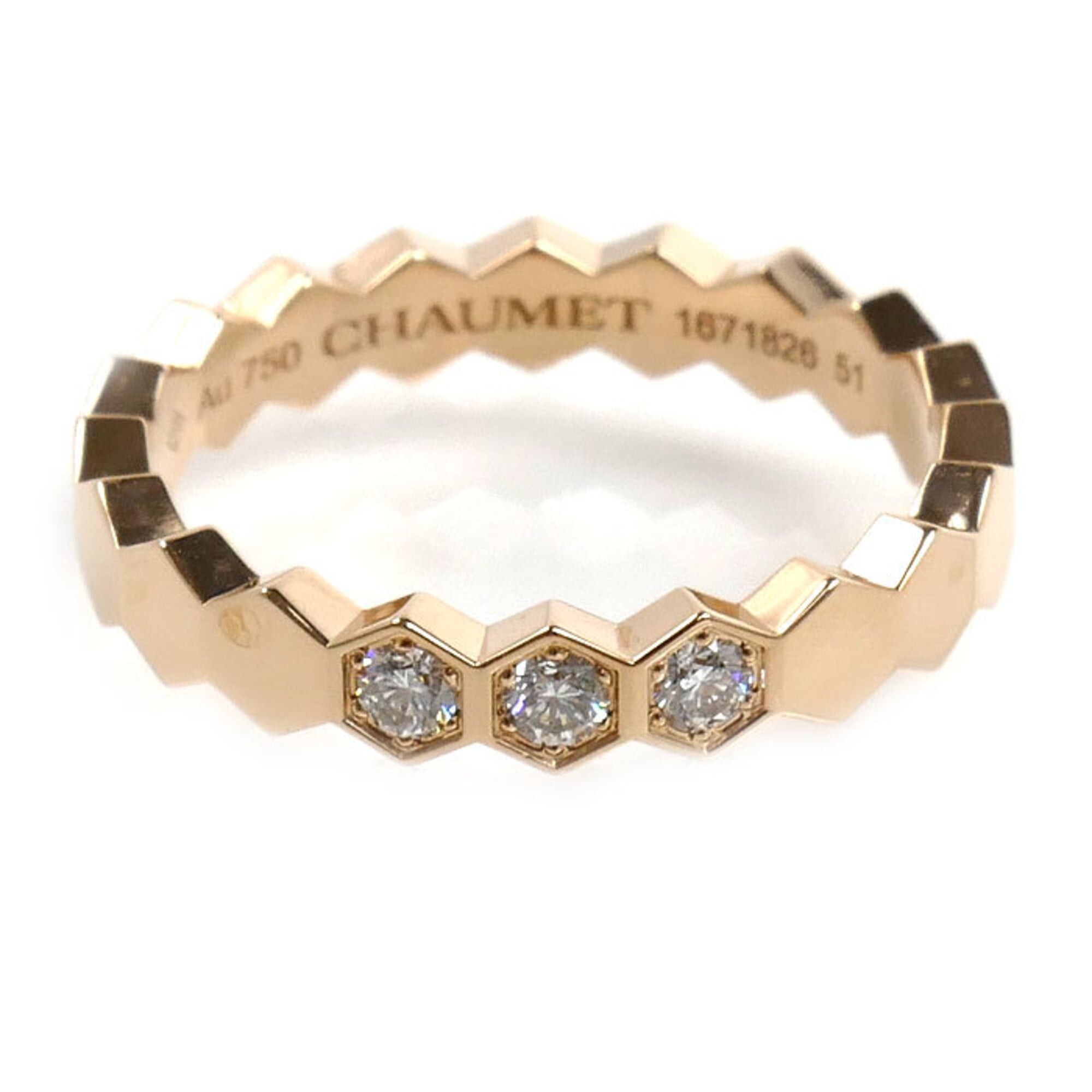 Chaumet Pink Gold (18K) Band Ring (Pre-Owned)