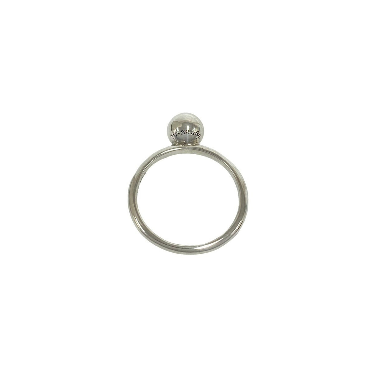 Tiffany Silver Silver 925 Band Ring (Pre-Owned)