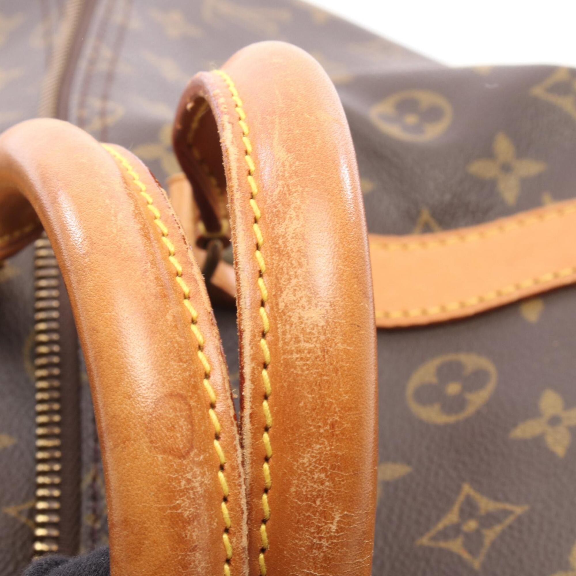 Louis Vuitton Brown Monogram Monogram Boston Bag Handbag (Pre-Owned)