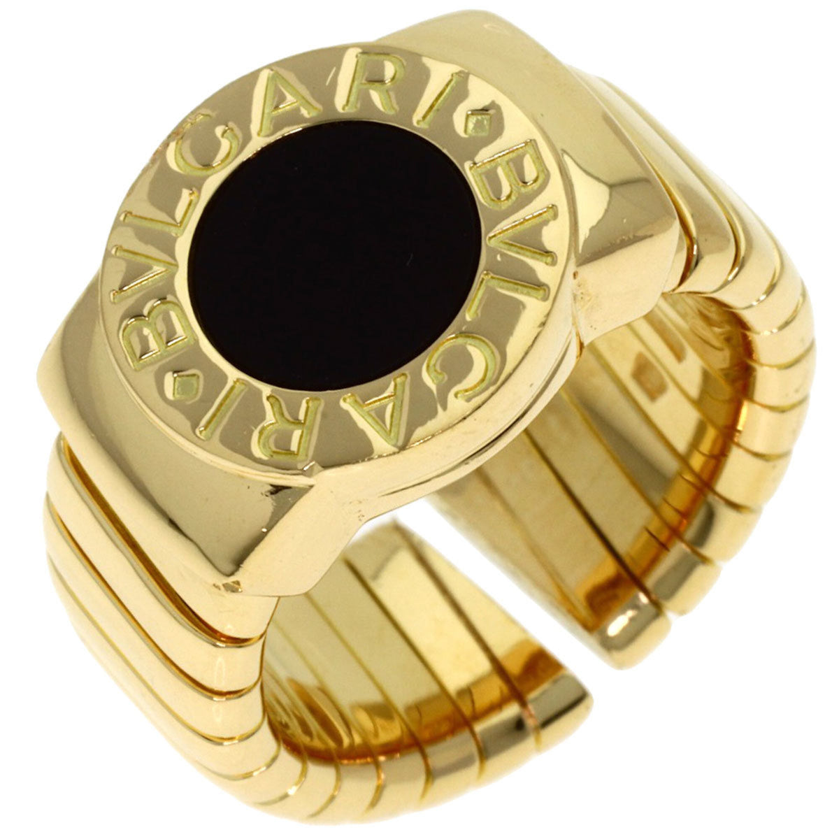 Bvlgari Yellow Gold Yellow Gold (18K) Band Ring (Pre-Owned)