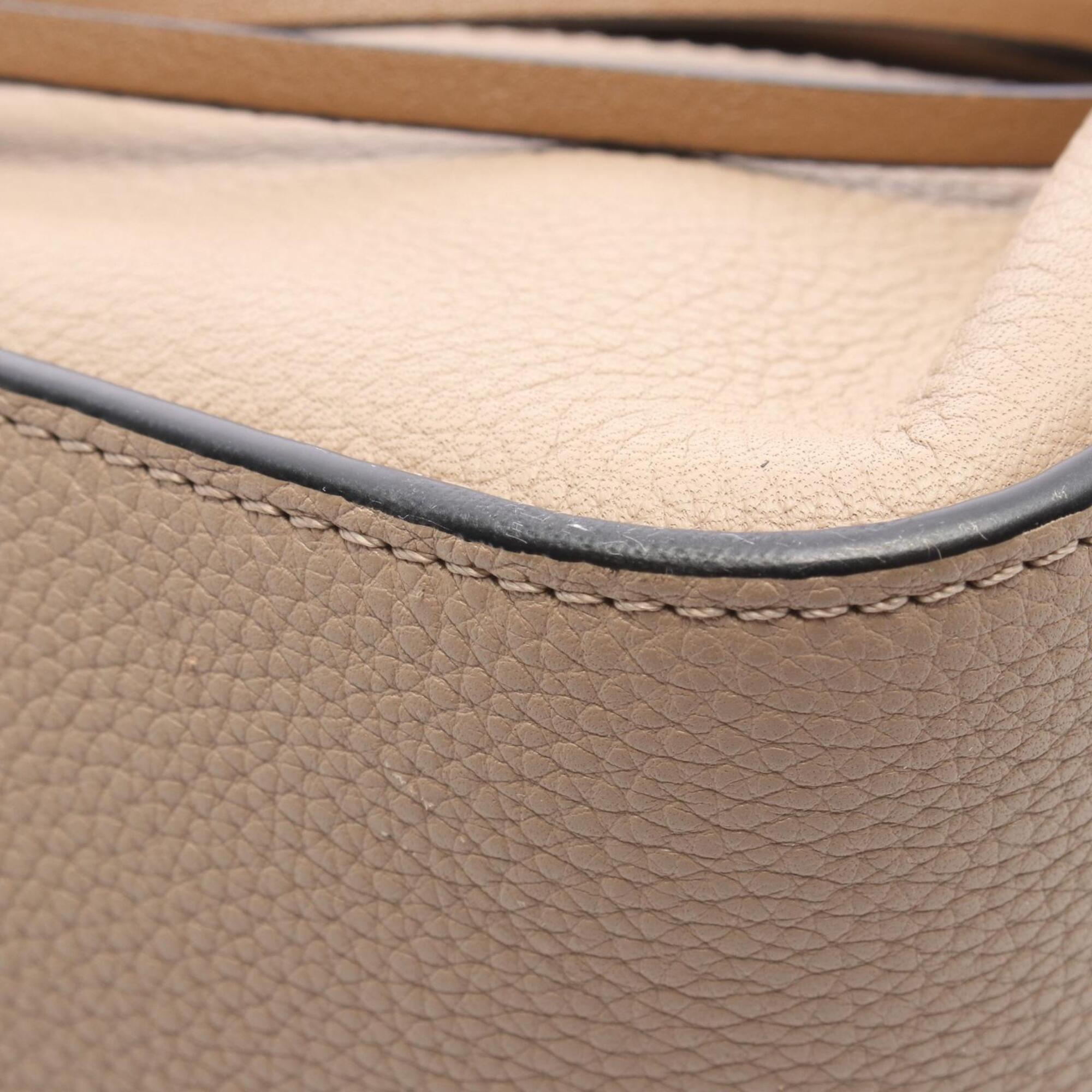 Loewe Beige Leather Handbag (Pre-Owned)