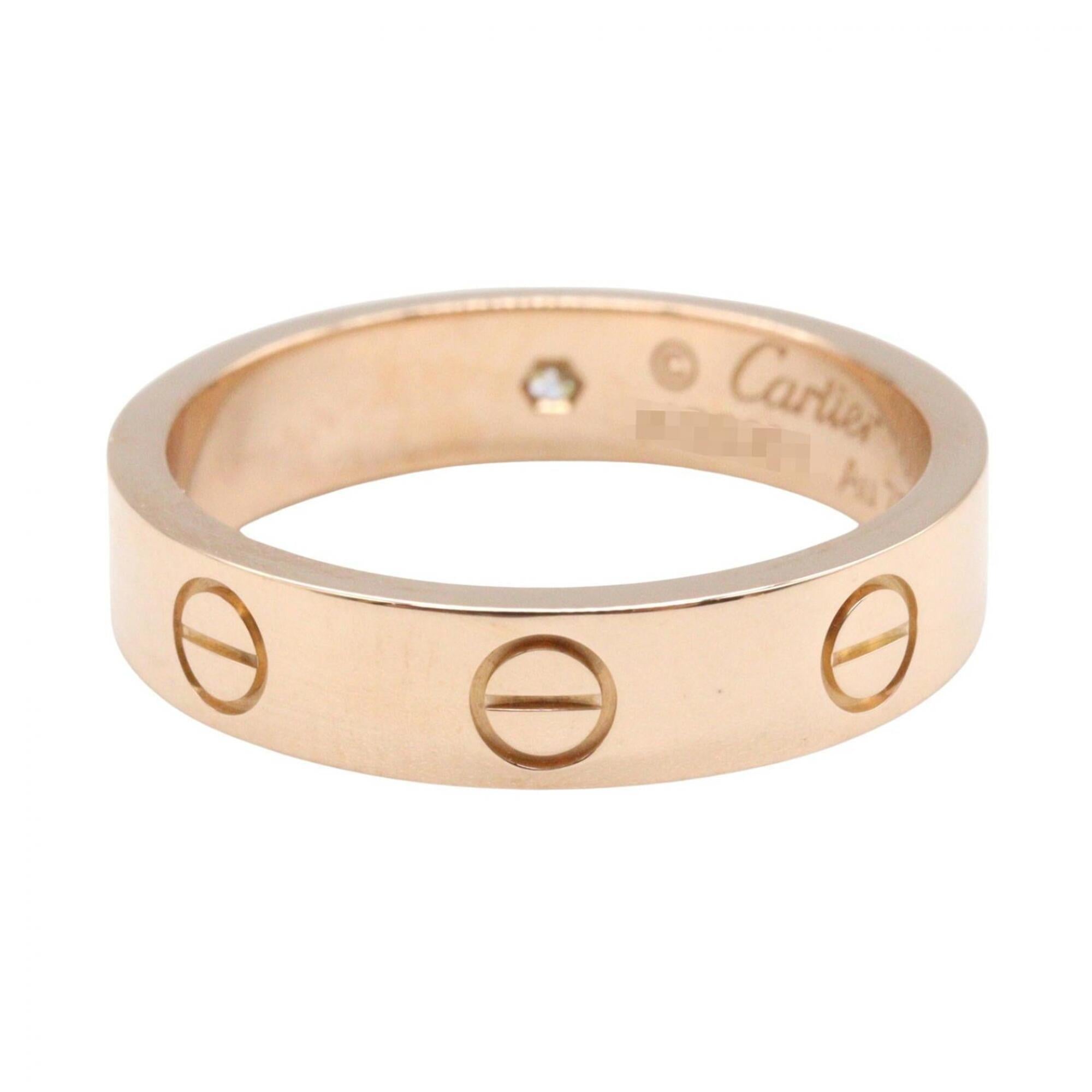 Cartier Gold Clear Pink Gold (18K) Band Ring (Pre-Owned)