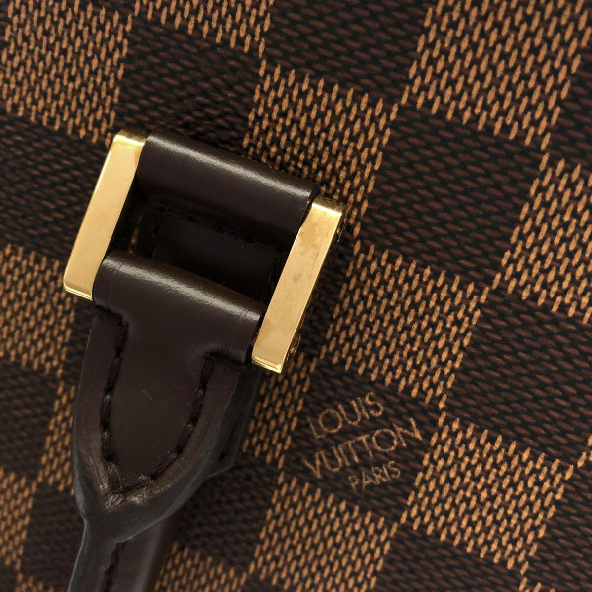 Louis Vuitton Ebene Coated Canvas Handbag (Pre-Owned)