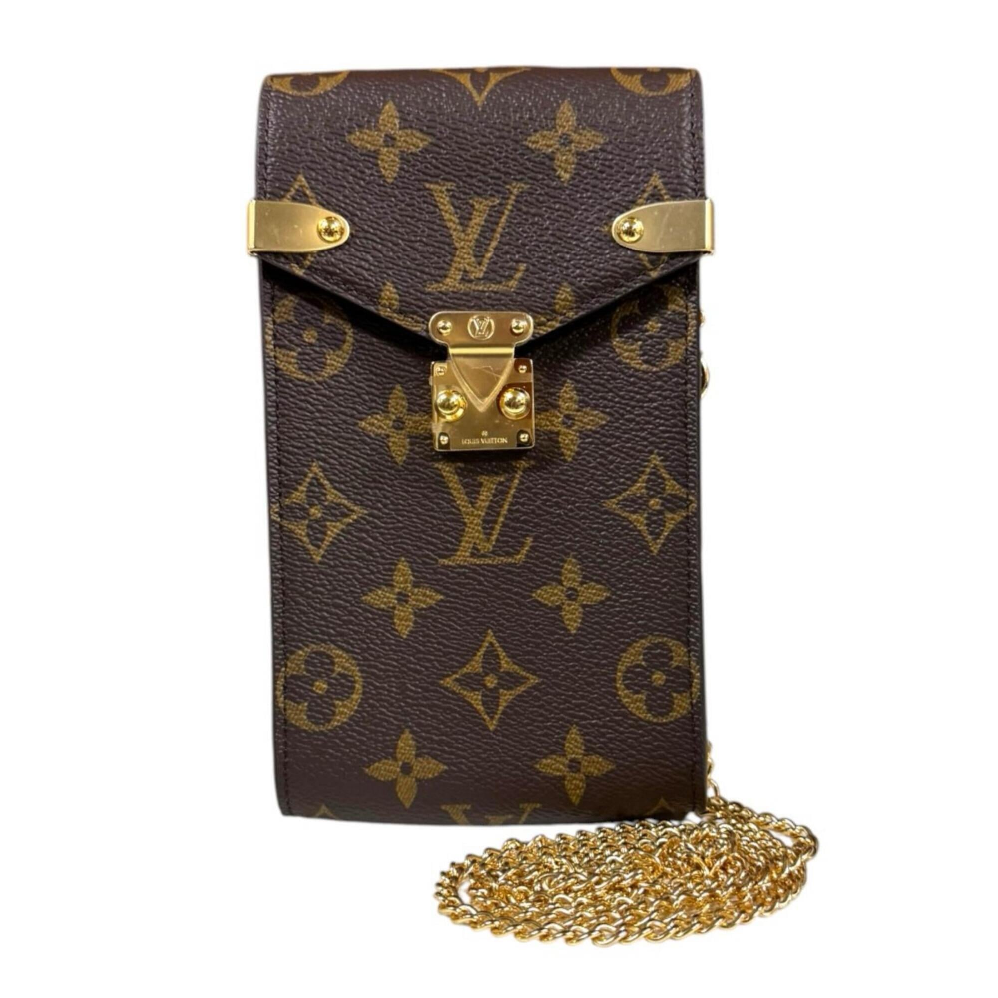 Louis Vuitton Monogram Brown Monogram Pouch Shoulder Bag (Pre-Owned)