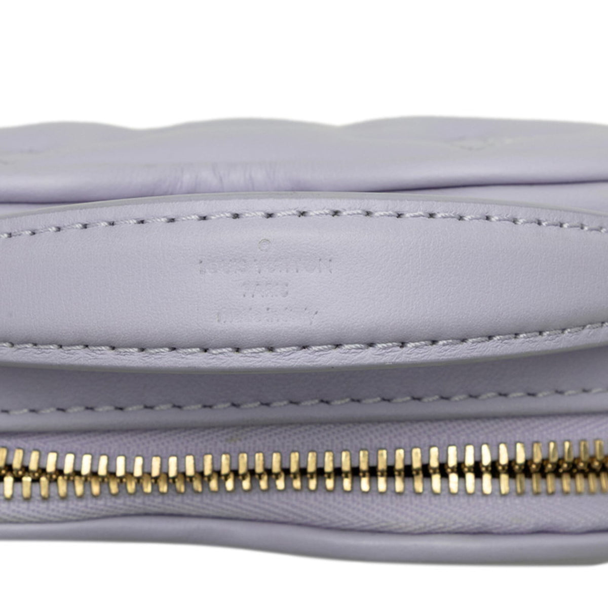 Louis Vuitton Monogram Light Purple Leather Handbag Shoulder Bag (Pre-Owned)