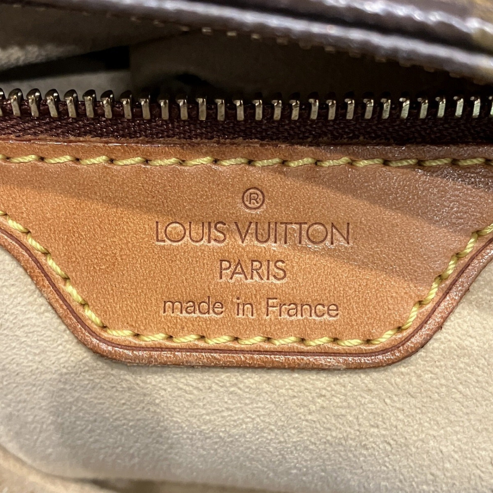 Louis Vuitton Brown Monogram Canvas Pvc Coated Canvas Leather Shoulder Bag (Pre-Owned)