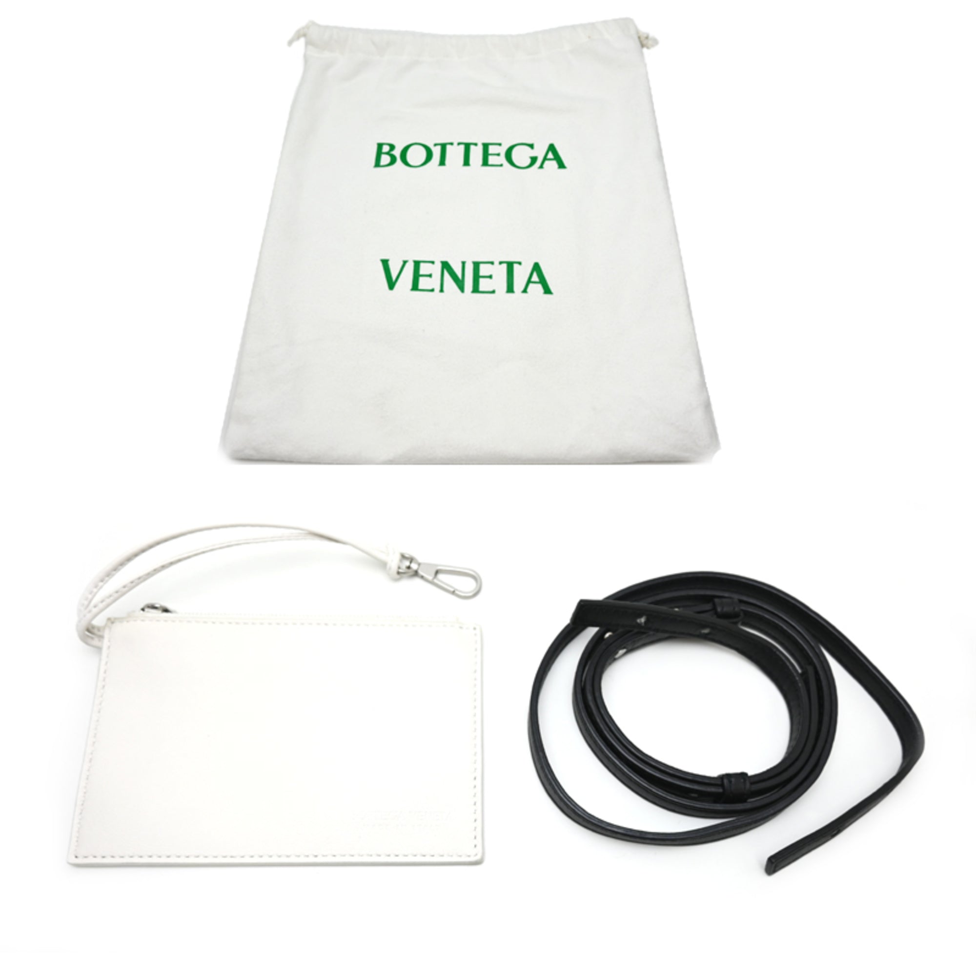 Bottega Veneta White Leather Tote Bag (Pre-Owned)