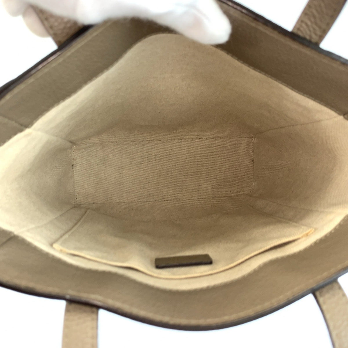 Jimmy Choo Grayish Leather Shoulder Bag Tote Bag (Pre-Owned)
