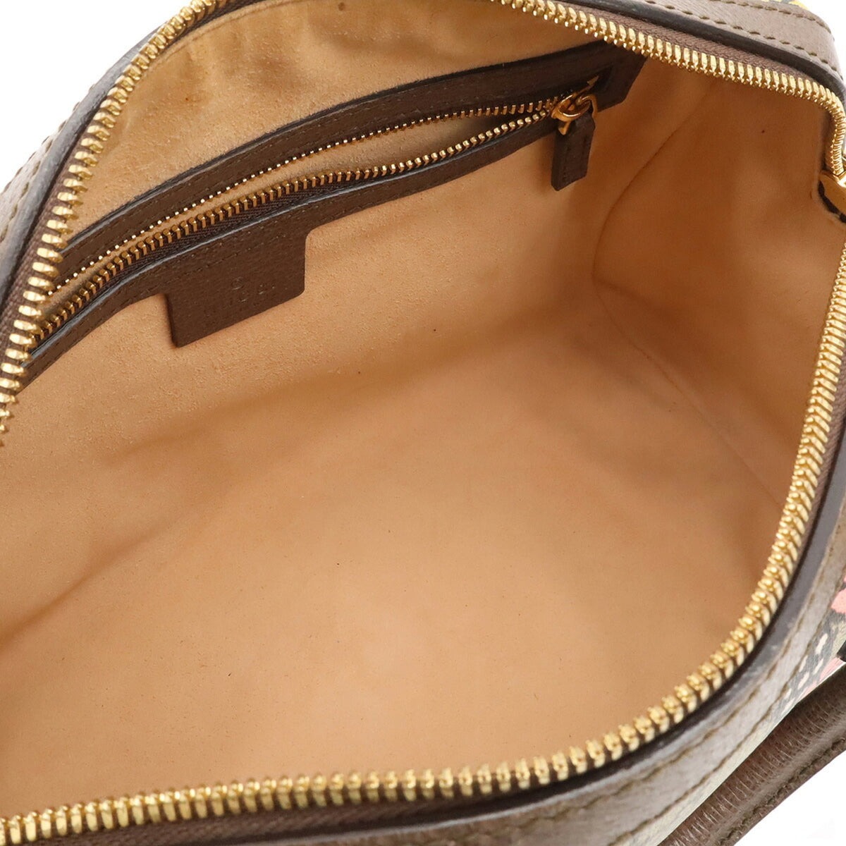 Gucci Beige Brown Brown Multi-Color Gg Supreme Handbag Shoulder Bag (Pre-Owned)