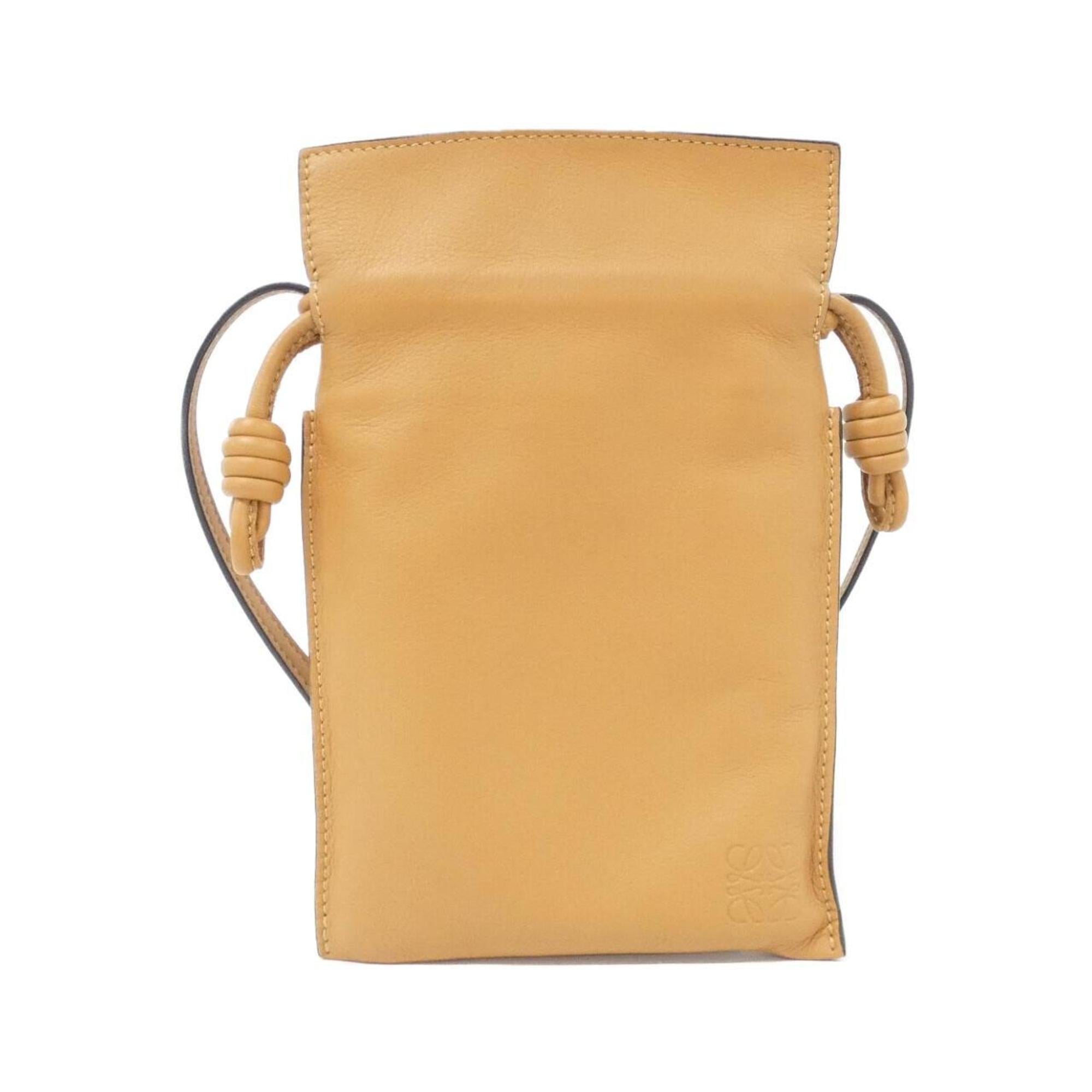 Loewe Beige Leather Shoulder Bag (Pre-Owned)