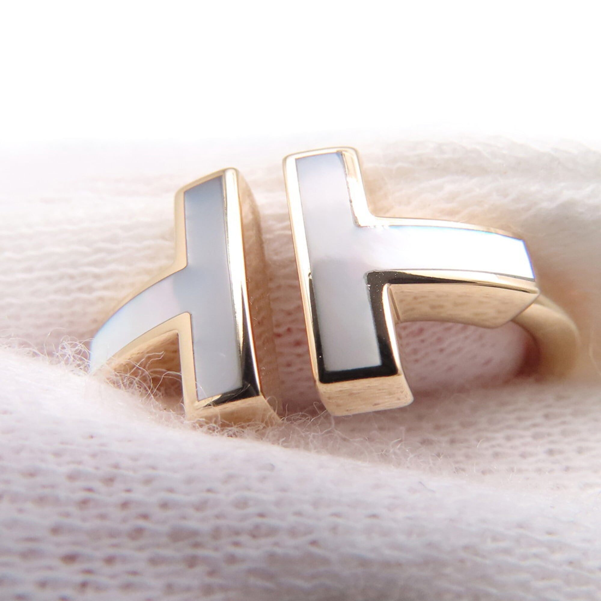 Tiffany Pink Gold (18K) Band Ring (Pre-Owned)