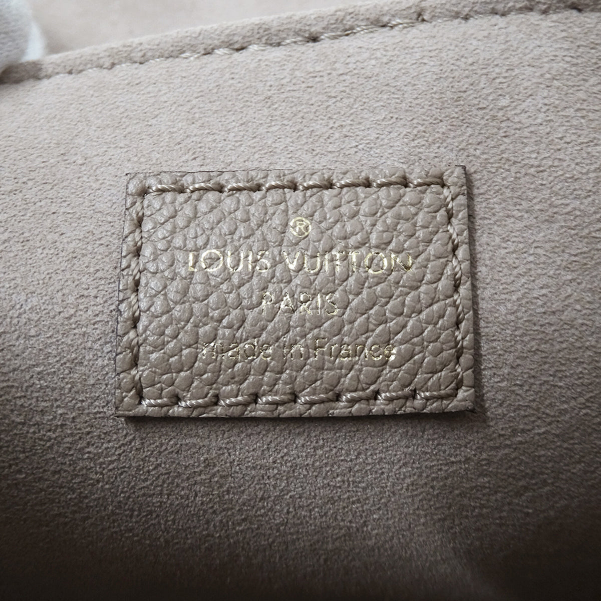 Louis Vuitton Beige Bicolor Monogram Empreinte Handbag (Pre-Owned)