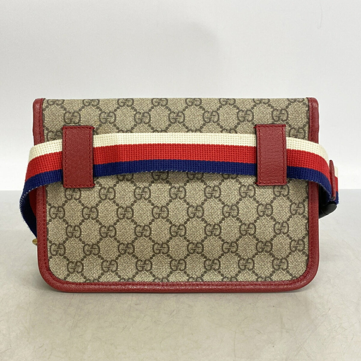 Gucci Bordeaux Brown Pvc Fanny Pack (Pre-Owned)