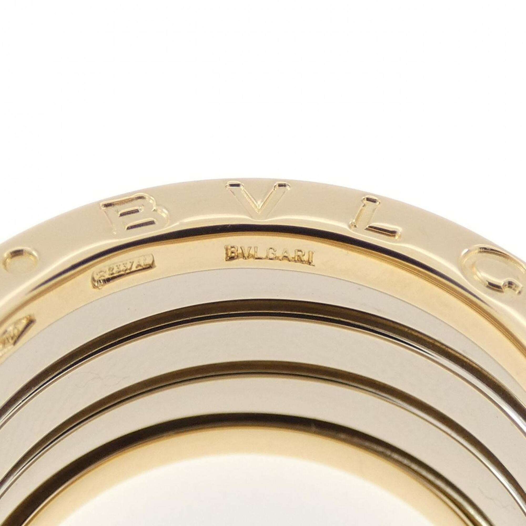 Bvlgari Yellow Gold (18K) White Gold (18K) Band Ring (Pre-Owned)