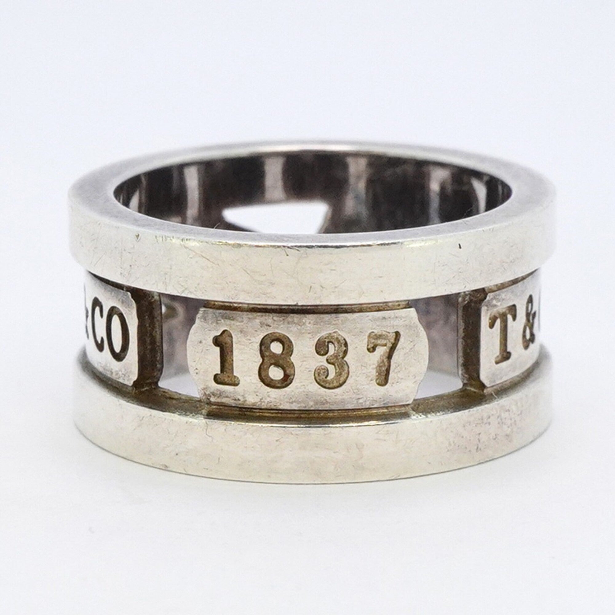 Tiffany Silver 925 Band Ring (Pre-Owned)
