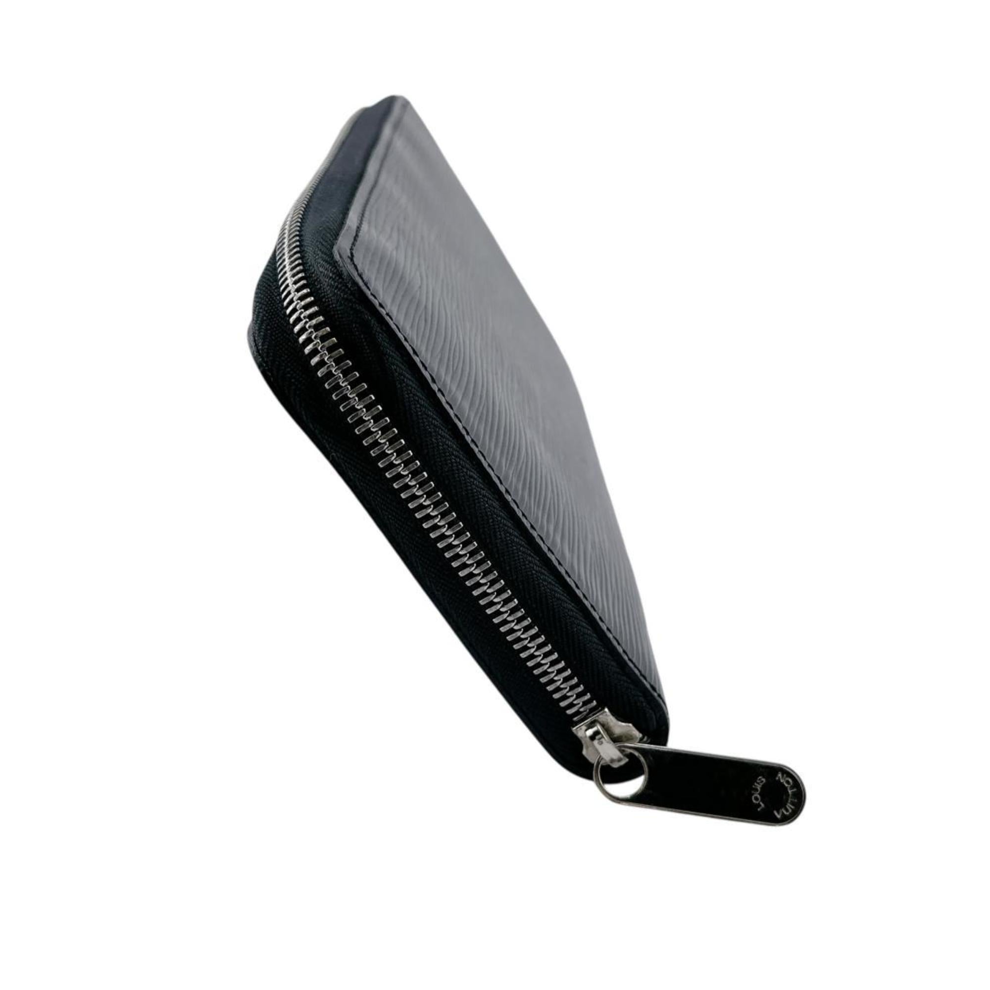 Louis Vuitton Noir Epi Leather Long Wallet (Bi-Fold) (Pre-Owned)