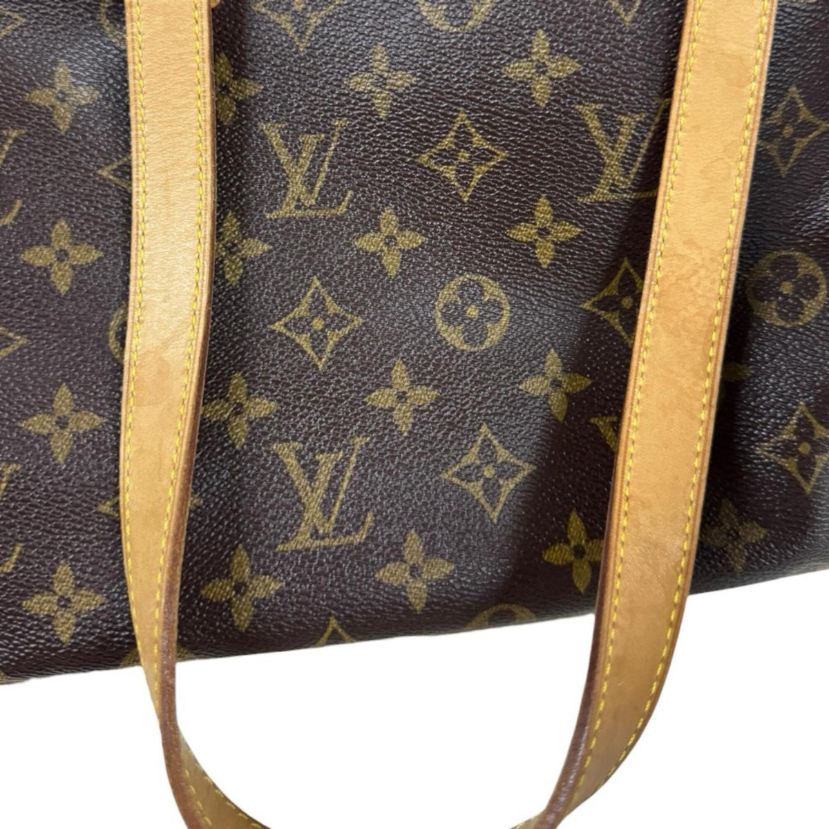 Louis Vuitton Brown Monogram Canvas Tote Bag (Pre-Owned)