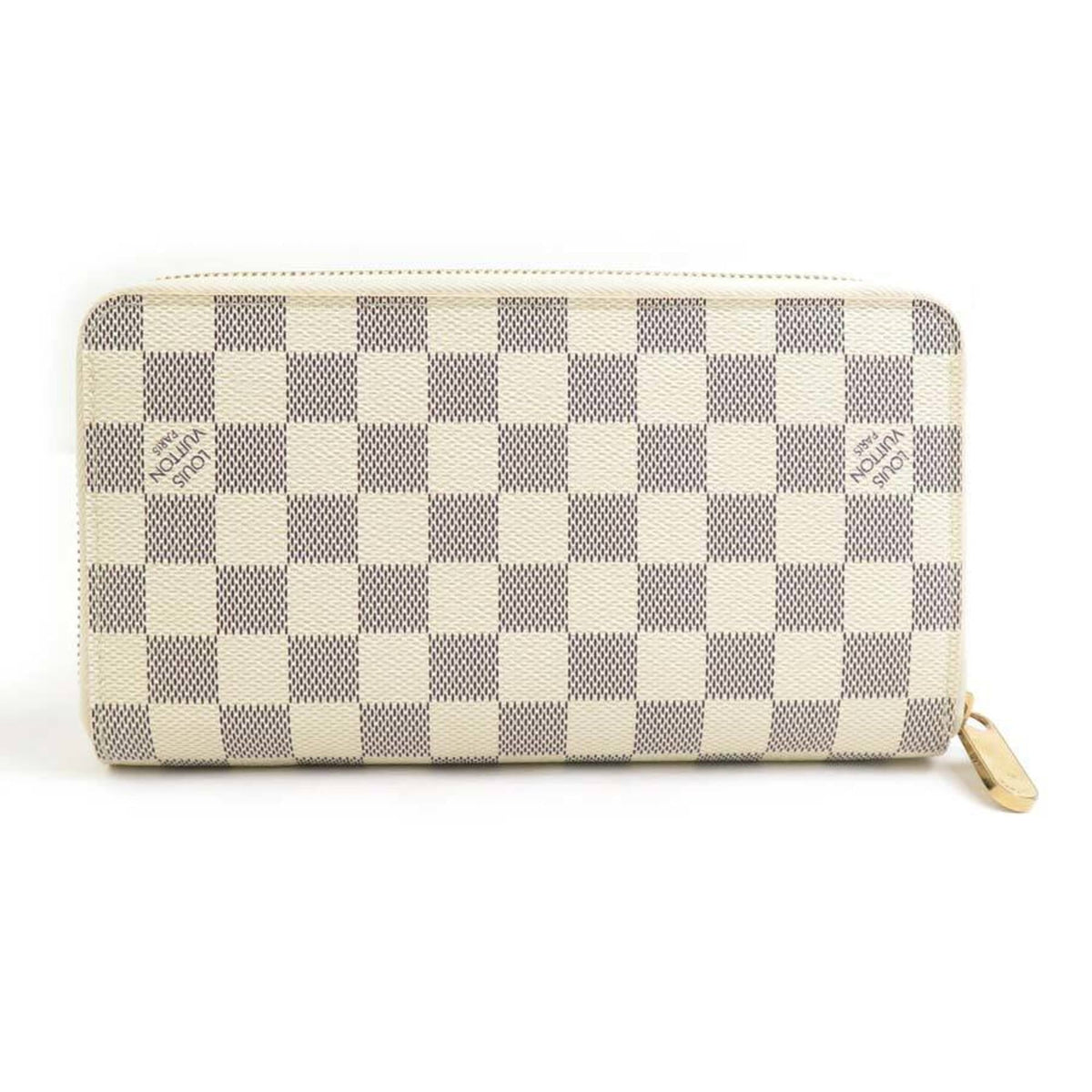 Louis Vuitton Damier Azur Ivory Damier Azur Long Wallet (Bi-Fold) (Pre-Owned)