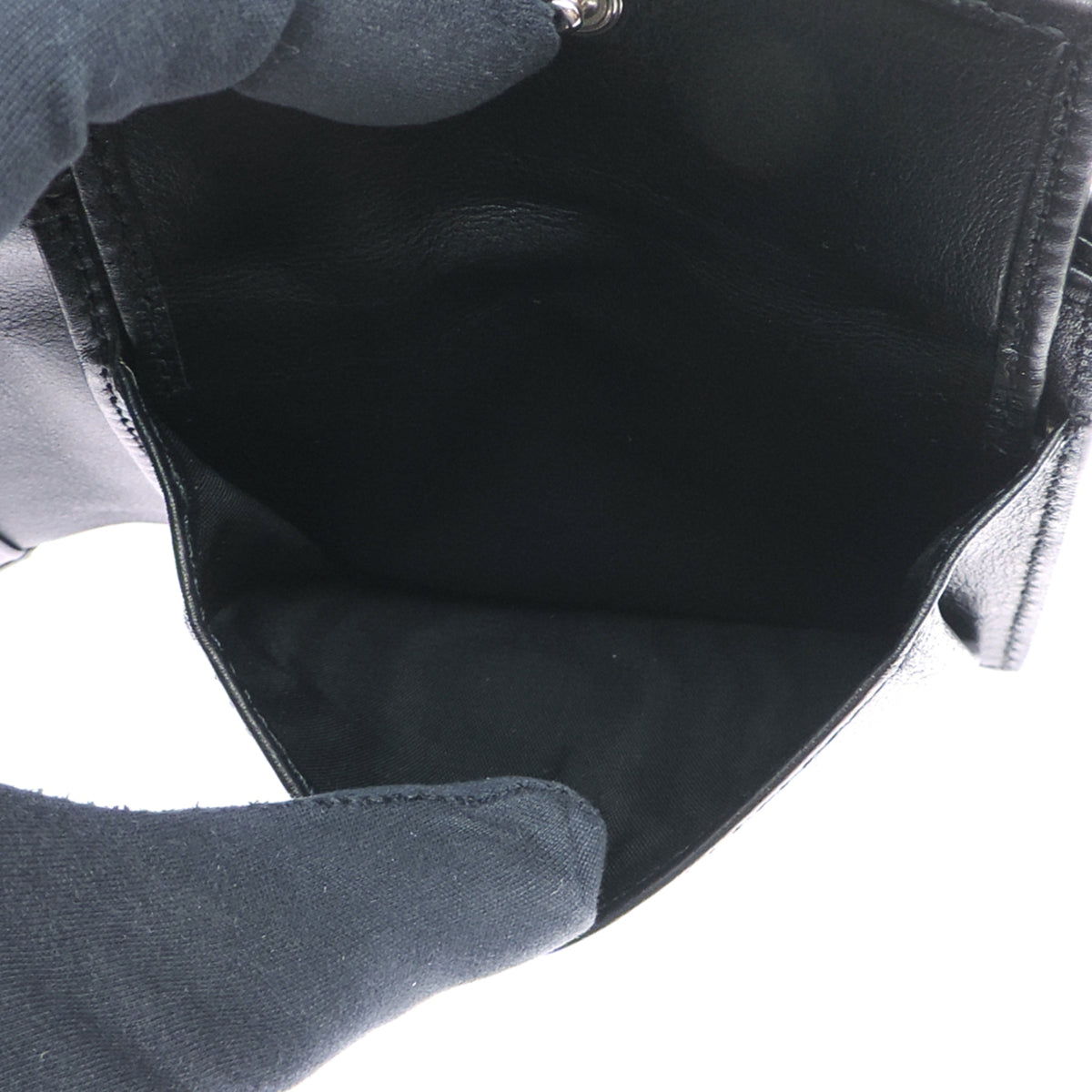 Gucci Black Leather Wallet (Bi-Fold) (Pre-Owned)
