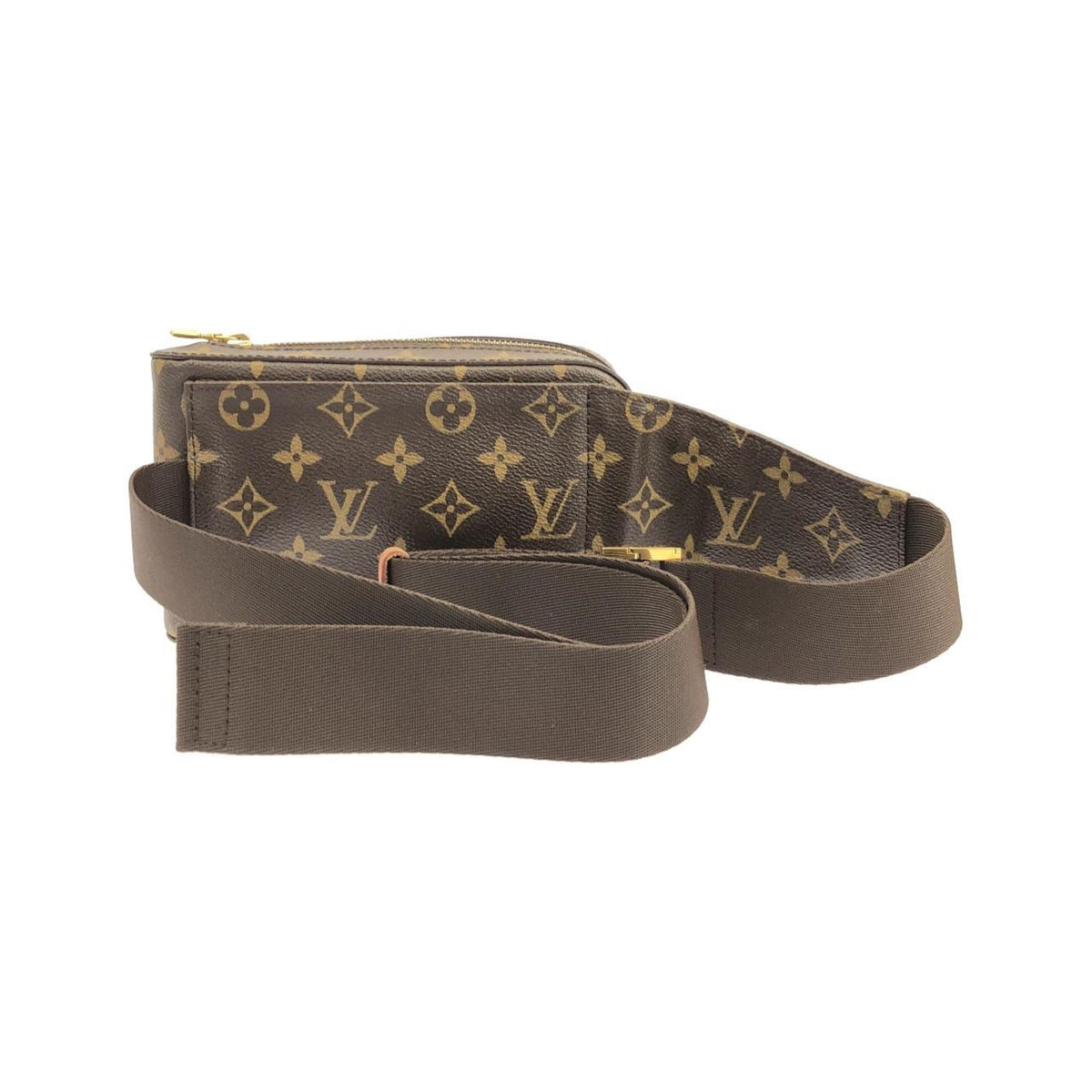 Louis Vuitton Brown Coated Canvas Shoulder Bag (Pre-Owned)
