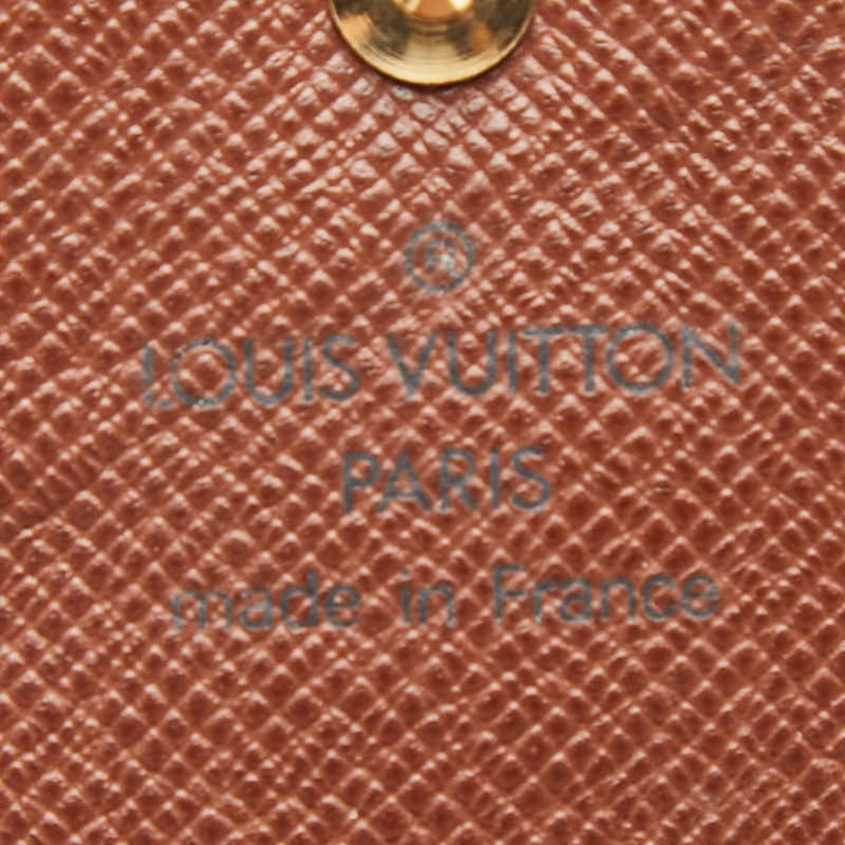 Louis Vuitton Brown Pvc Leather Coin Purse/Coin Case (Pre-Owned)