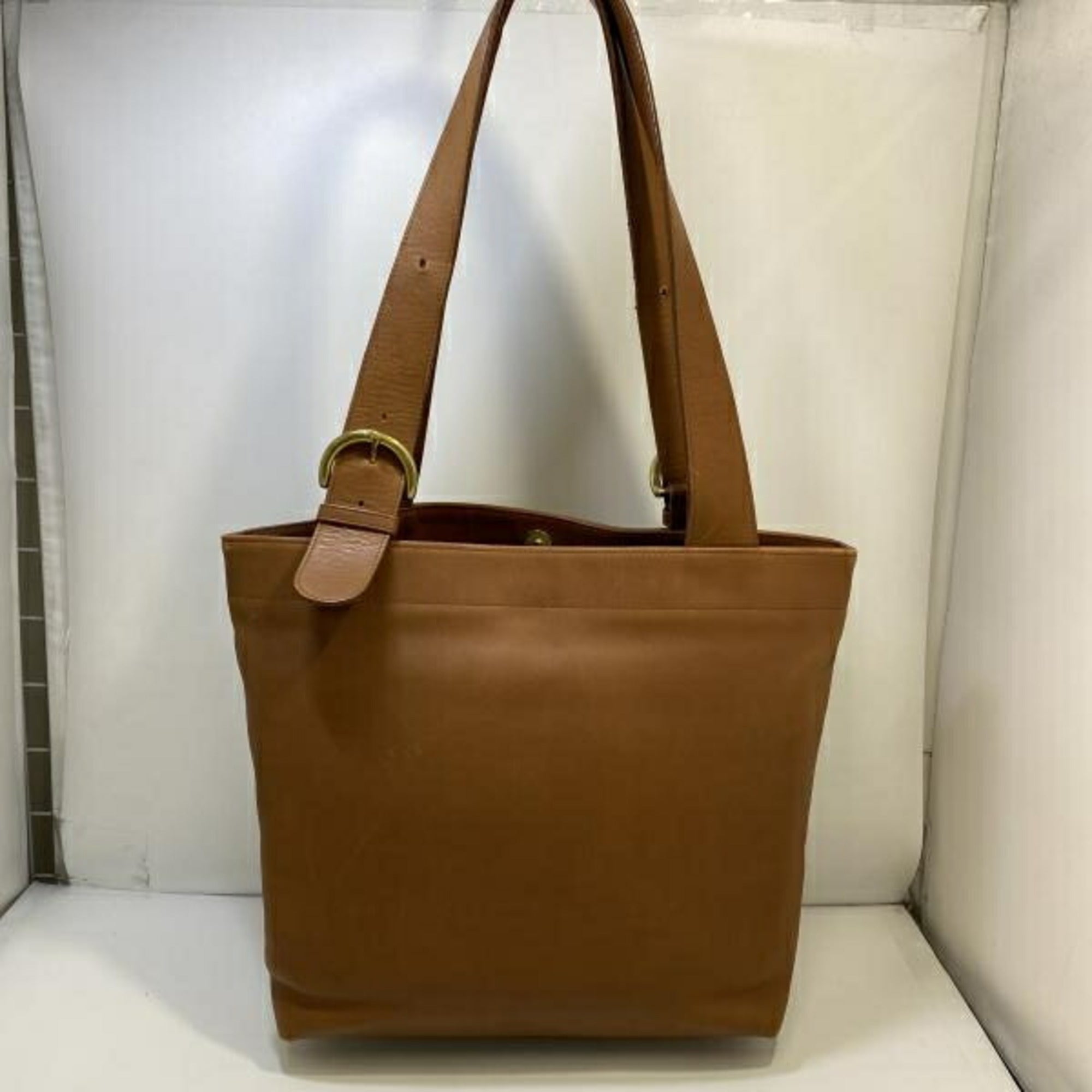 Coach Brown Leather Tote Bag (Pre-Owned)