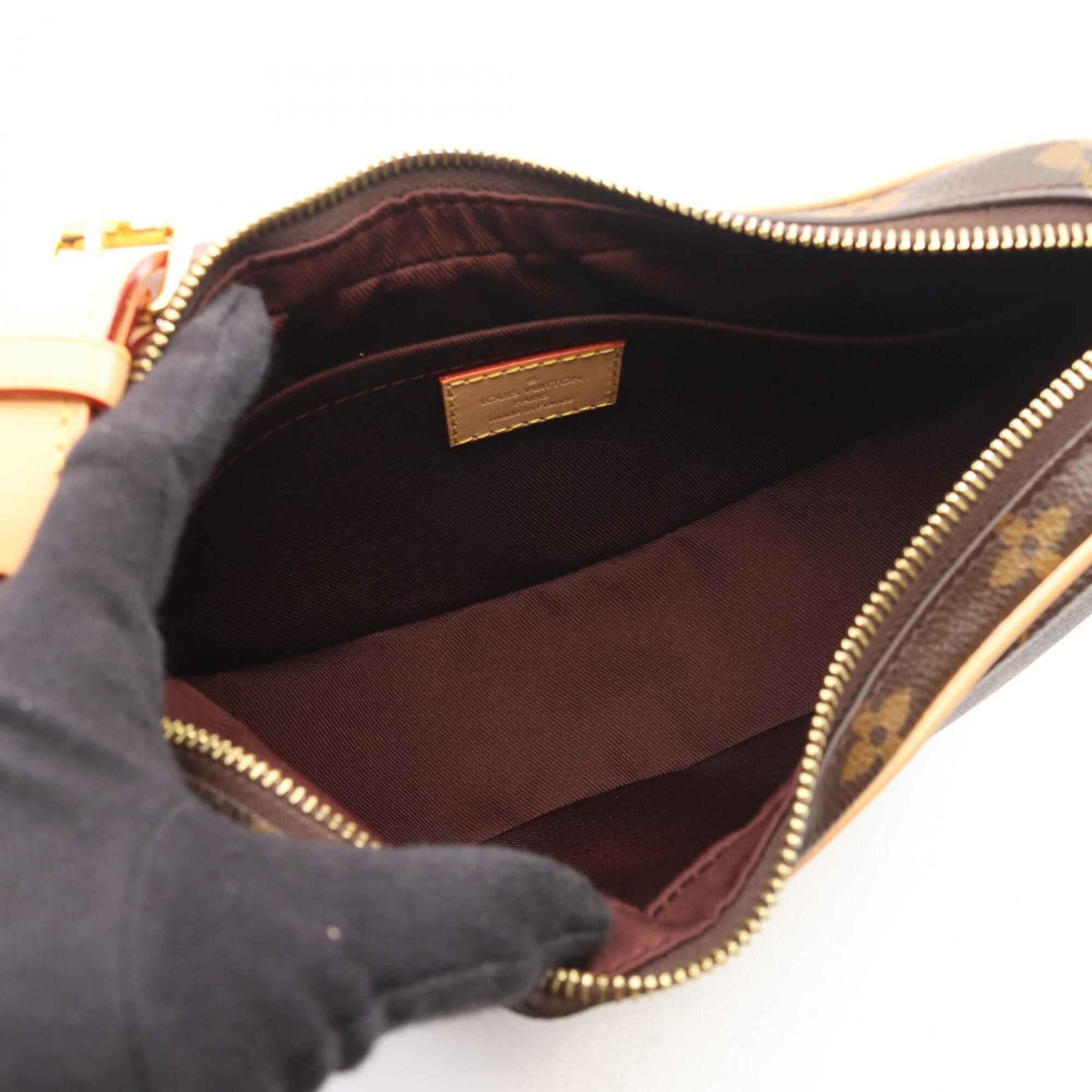 Louis Vuitton Brown Monogram Monogram Handbag Shoulder Bag (Pre-Owned)
