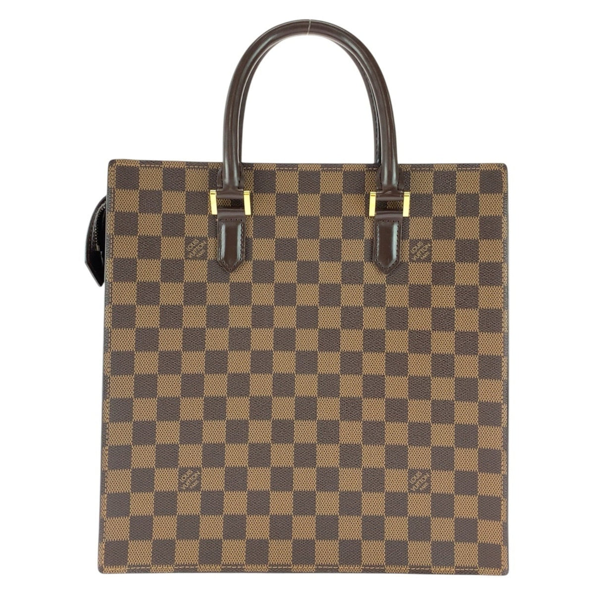 Louis Vuitton Brown Damier Canvas Pvc Handbag Tote Bag (Pre-Owned)