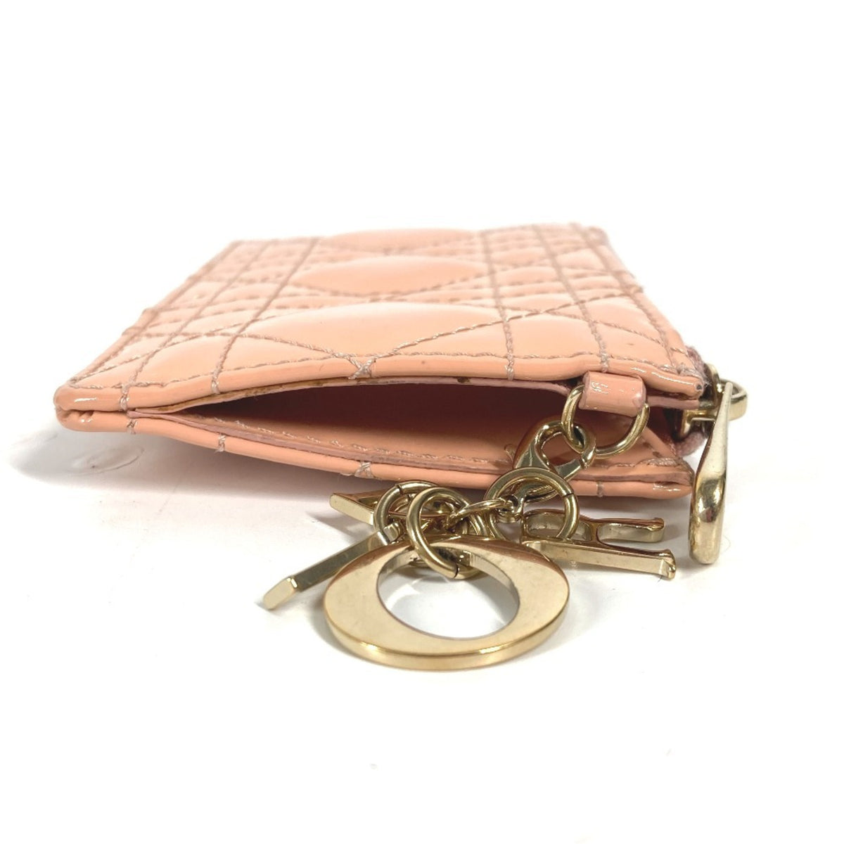 Christian Dior Pink Leather Coin Purse/Coin Case (Pre-Owned)