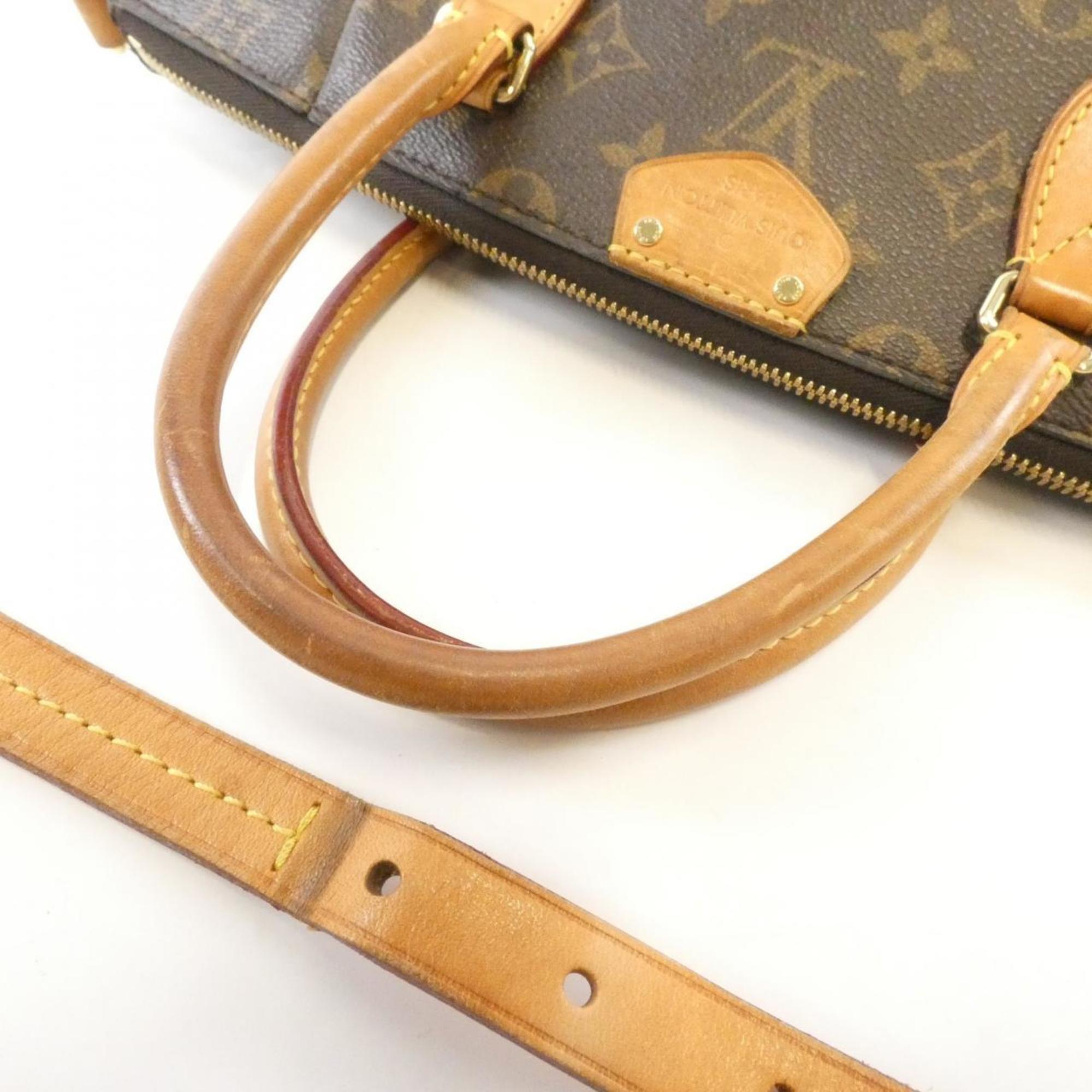 Louis Vuitton Brown Coated Canvas Handbag (Pre-Owned)