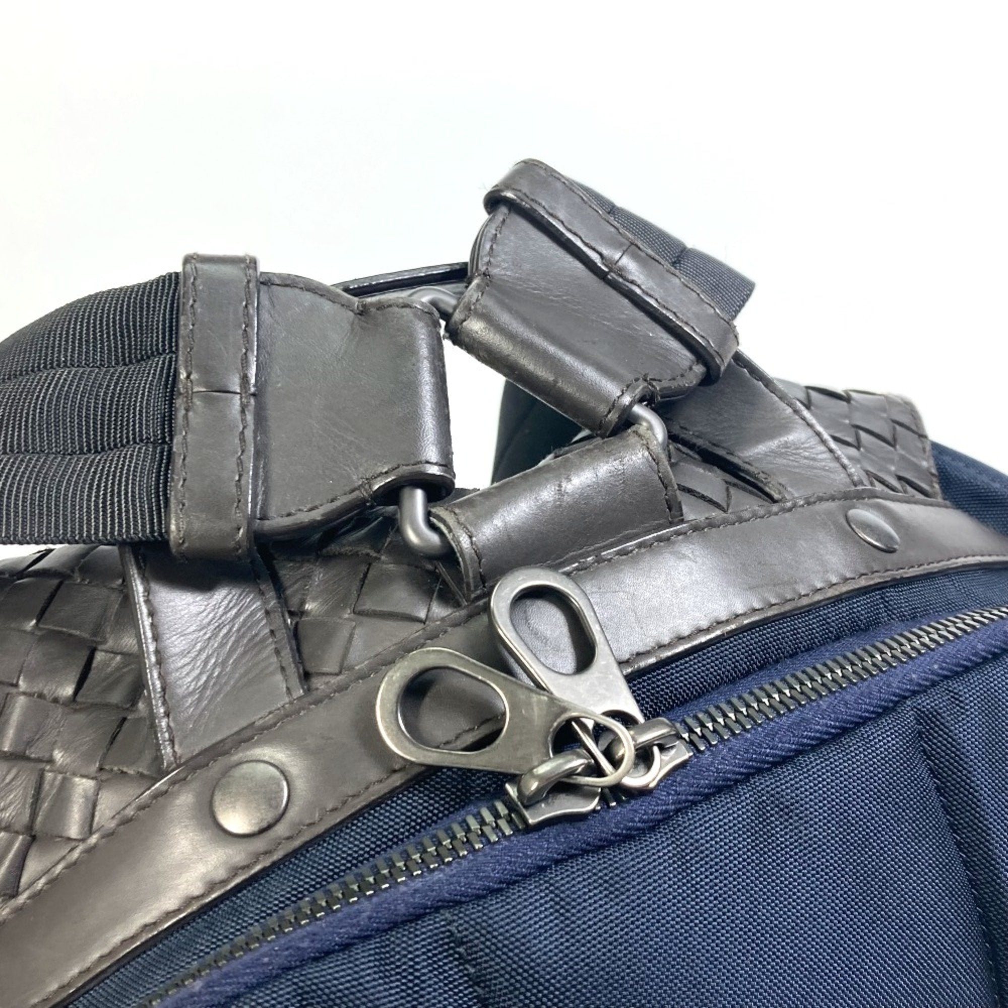 Bottega Veneta Navy Other Backpack (Pre-Owned)