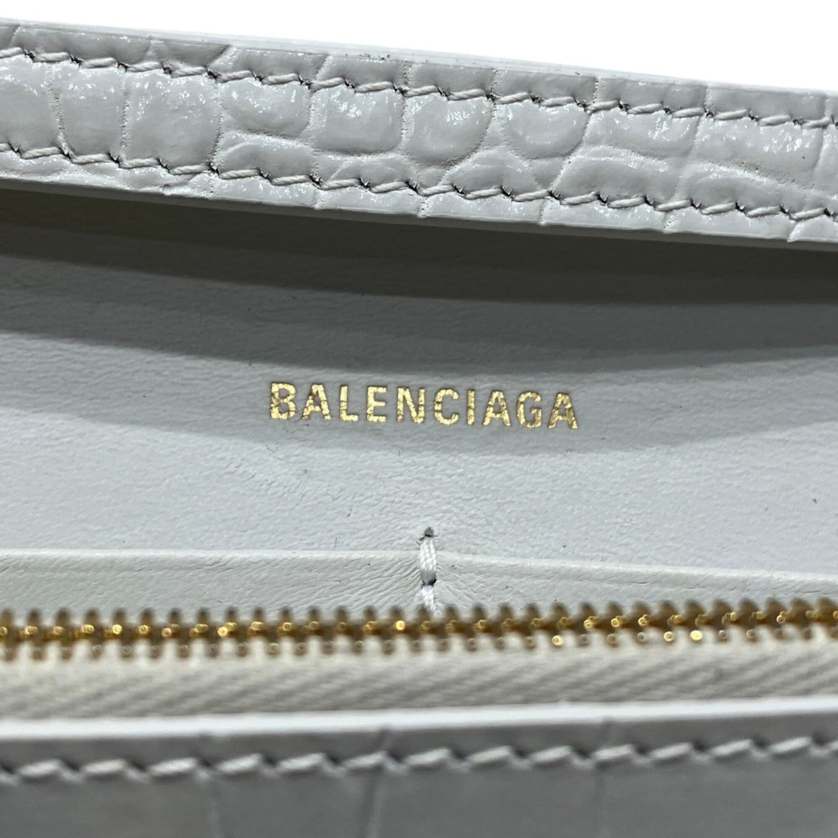 Balenciaga White Leather Shoulder Bag (Pre-Owned)