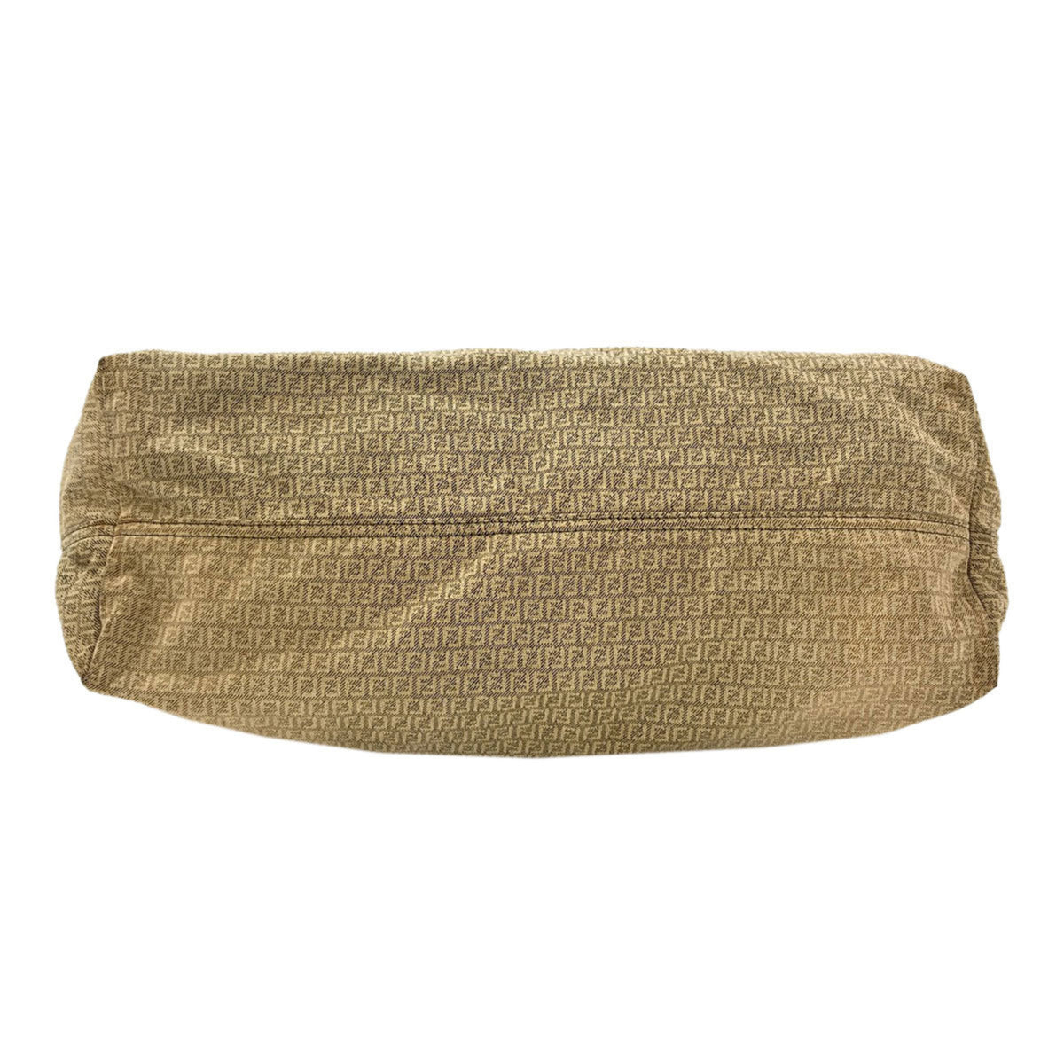 Fendi Zucchino Beige Canvas Tote Bag (Pre-Owned)