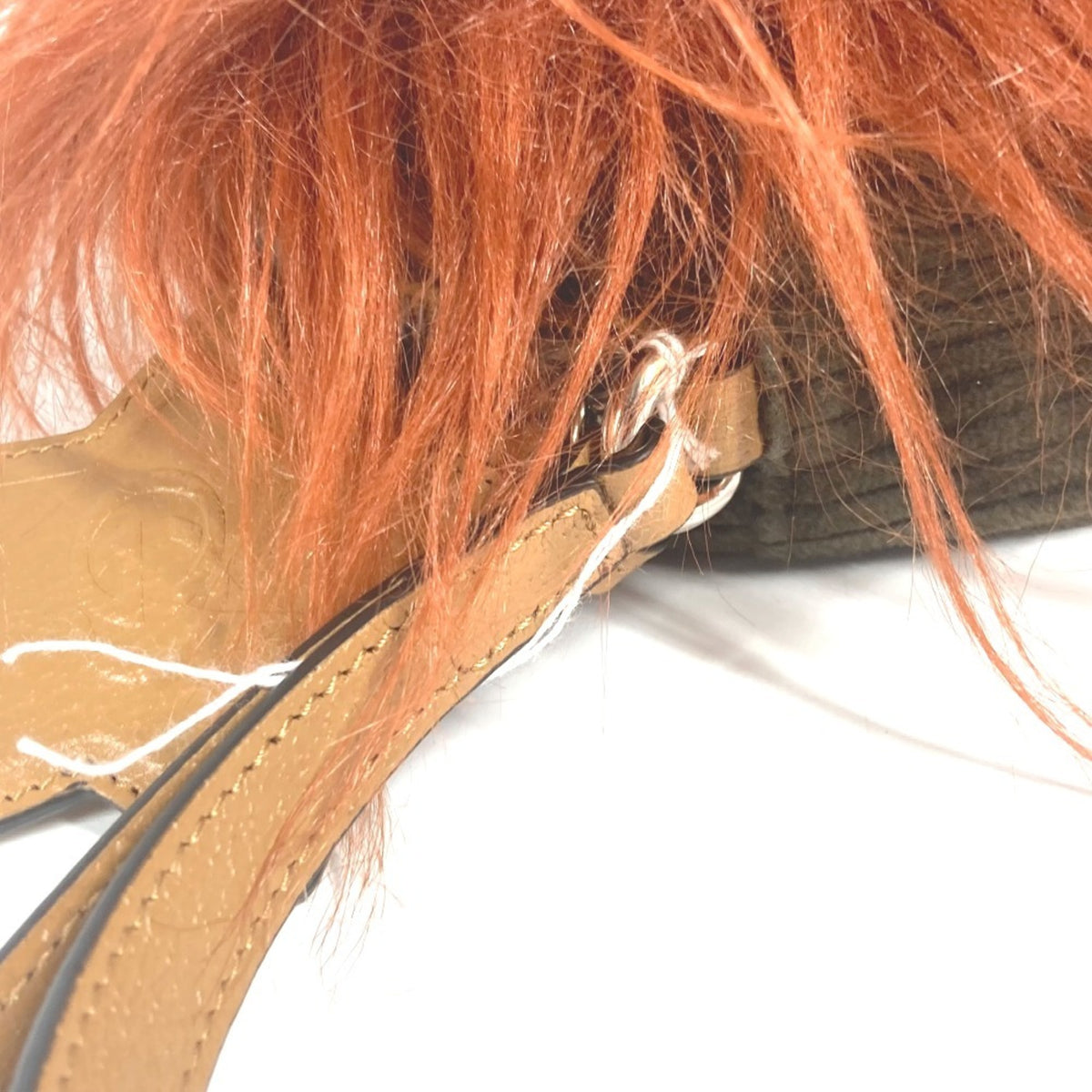 Gucci Brown Fur Leather Suede Clutch Bag Pouch (Pre-Owned)