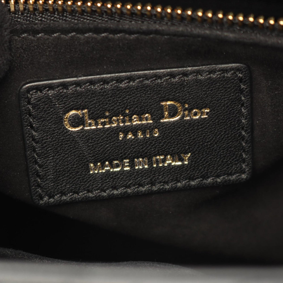 Christian Dior Black Leather Handbag (Pre-Owned)