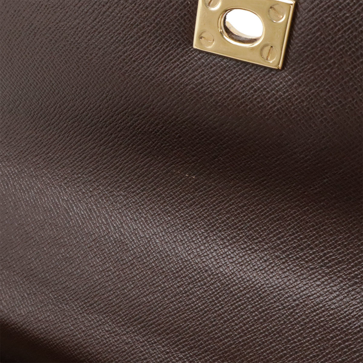 Louis Vuitton Brown Damier Canvas Handbag (Pre-Owned)