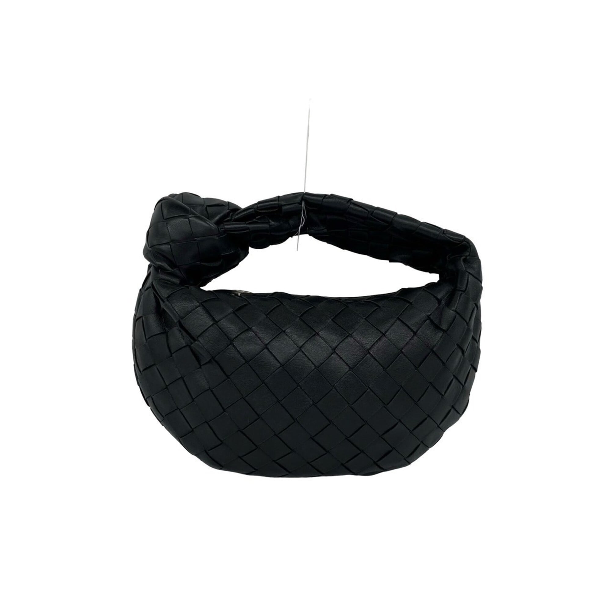Bottega Veneta Black Leather Handbag (Pre-Owned)