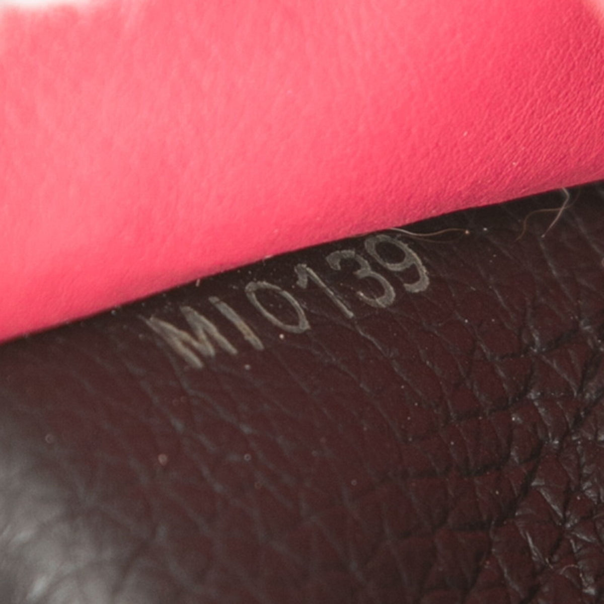 Louis Vuitton Black Noir Leather Long Wallet (Bi-Fold) (Pre-Owned)