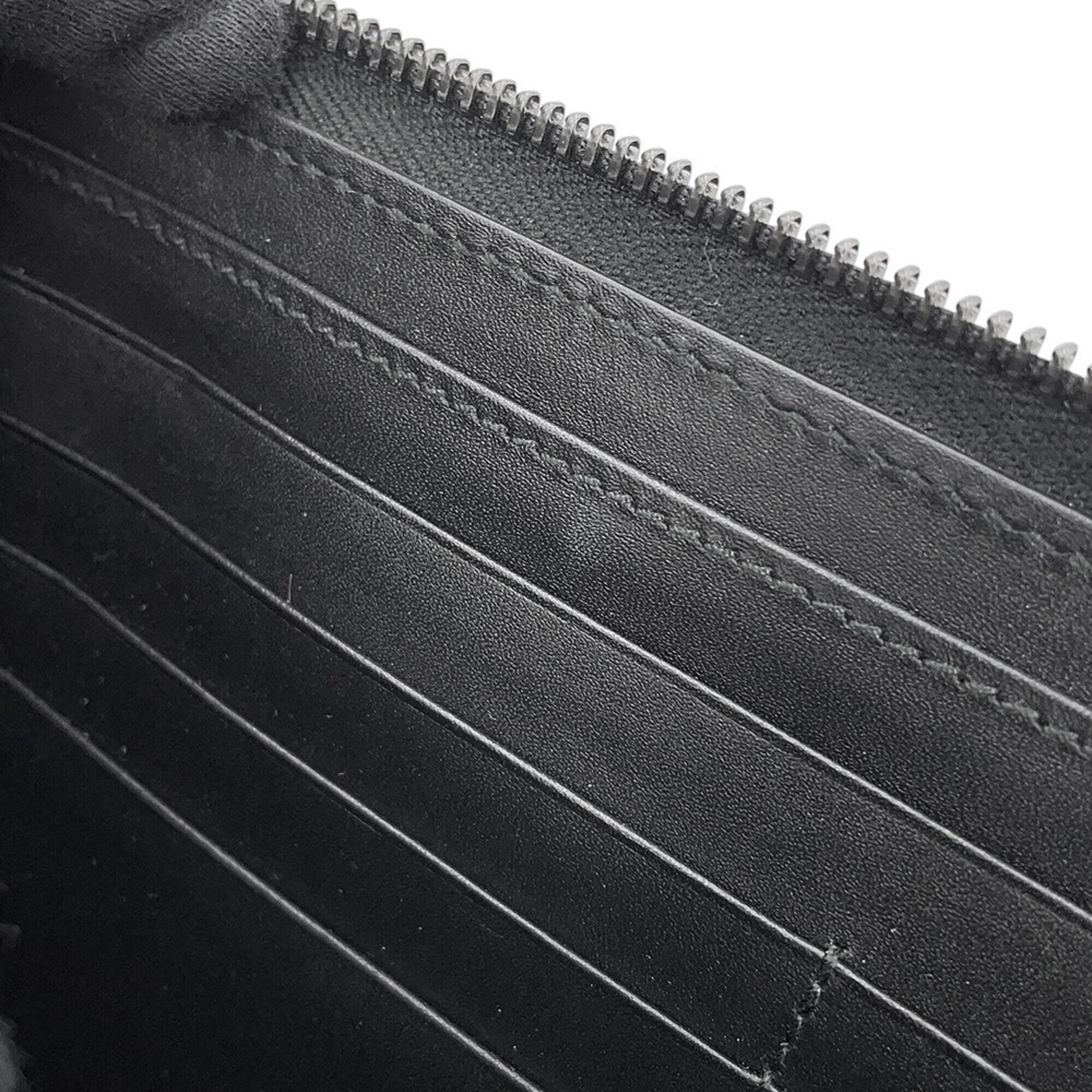 Gucci Black Gg Supreme Clutch Bag Handbag (Pre-Owned)
