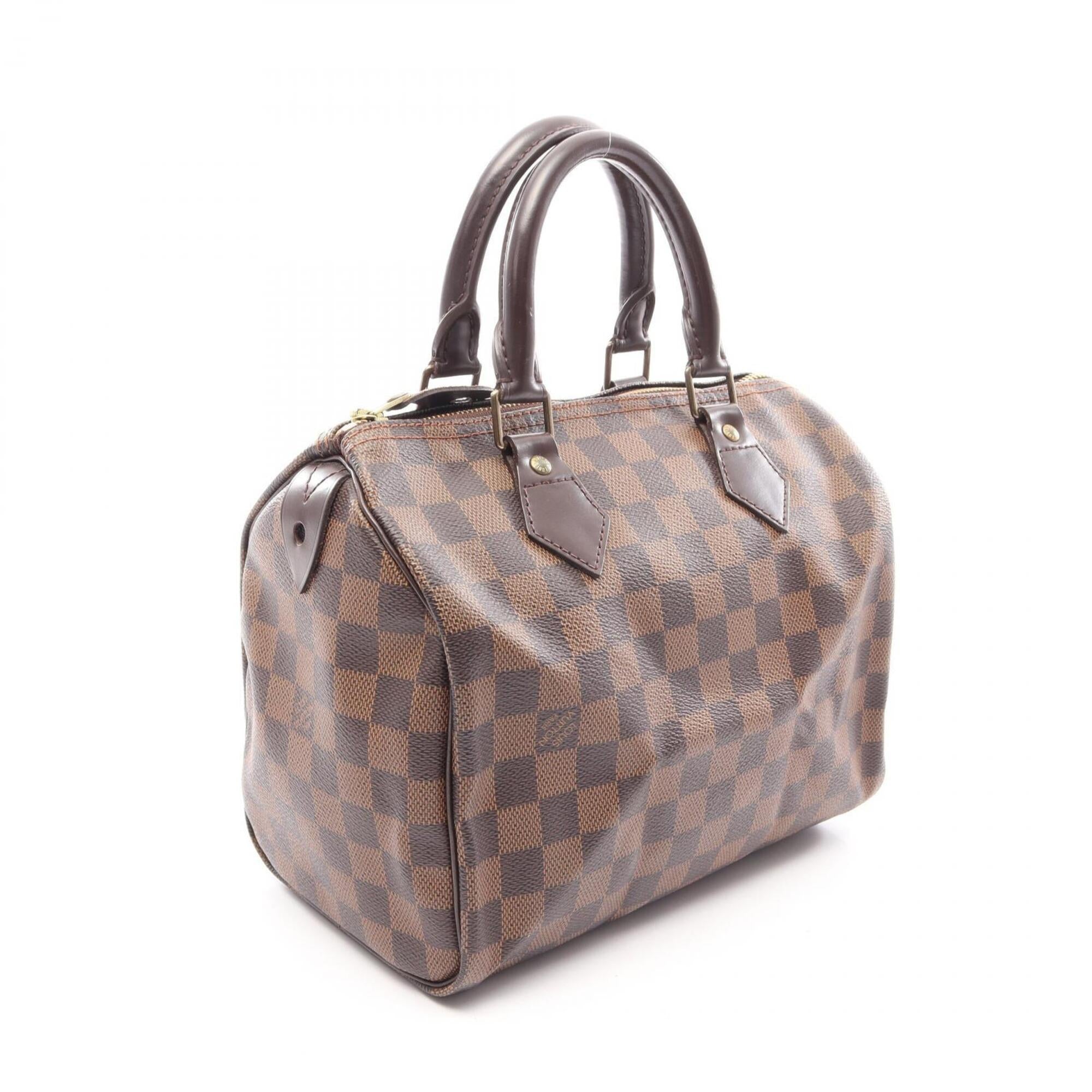 Louis Vuitton Brown Coated Canvas Leather Handbag (Pre-Owned)