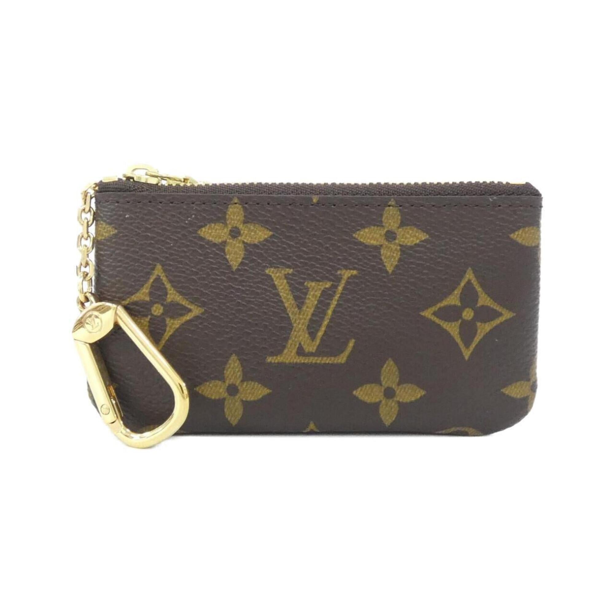 Louis Vuitton Marron Coated Canvas Coin Purse/Coin Case (Pre-Owned)