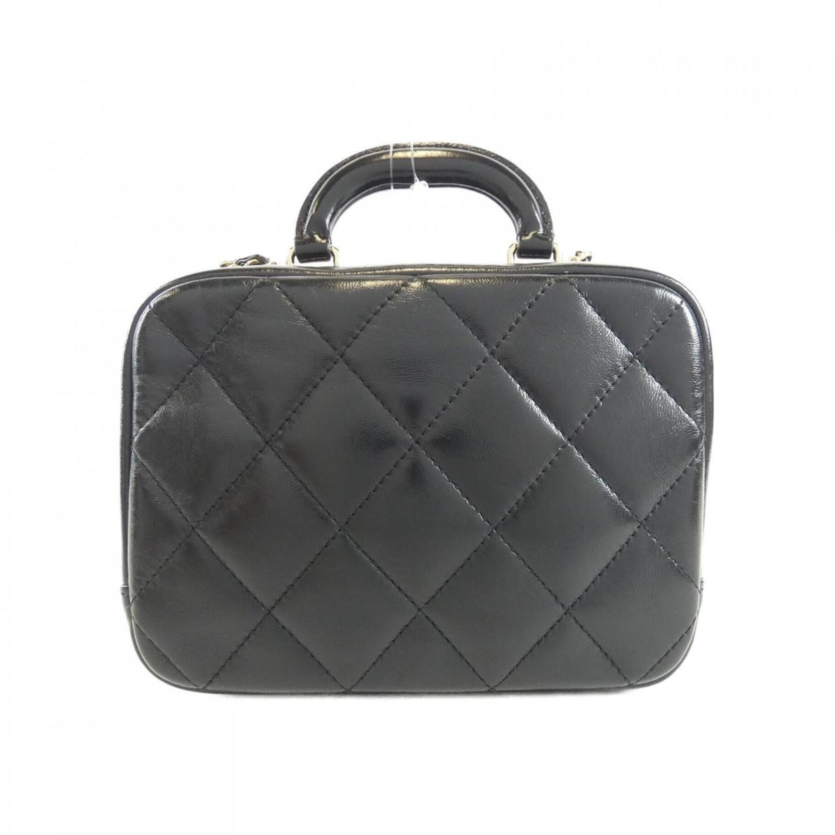 Chanel Black Leather Handbag (Pre-Owned)
