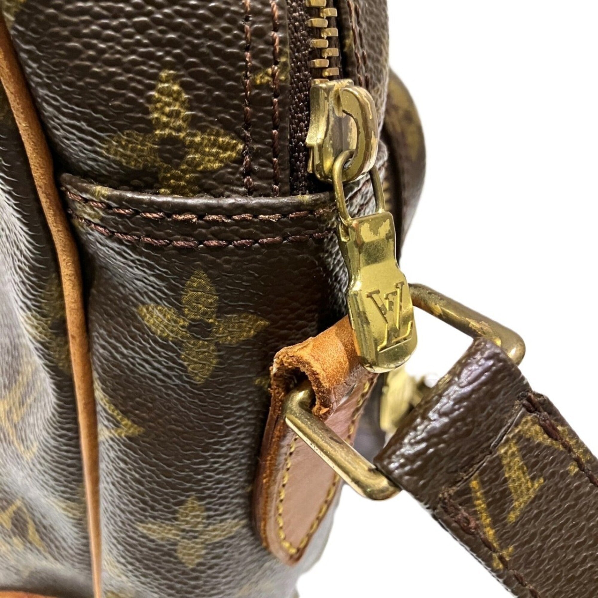 Louis Vuitton Brown Galle Monogram Monogram Shoulder Bag (Pre-Owned)