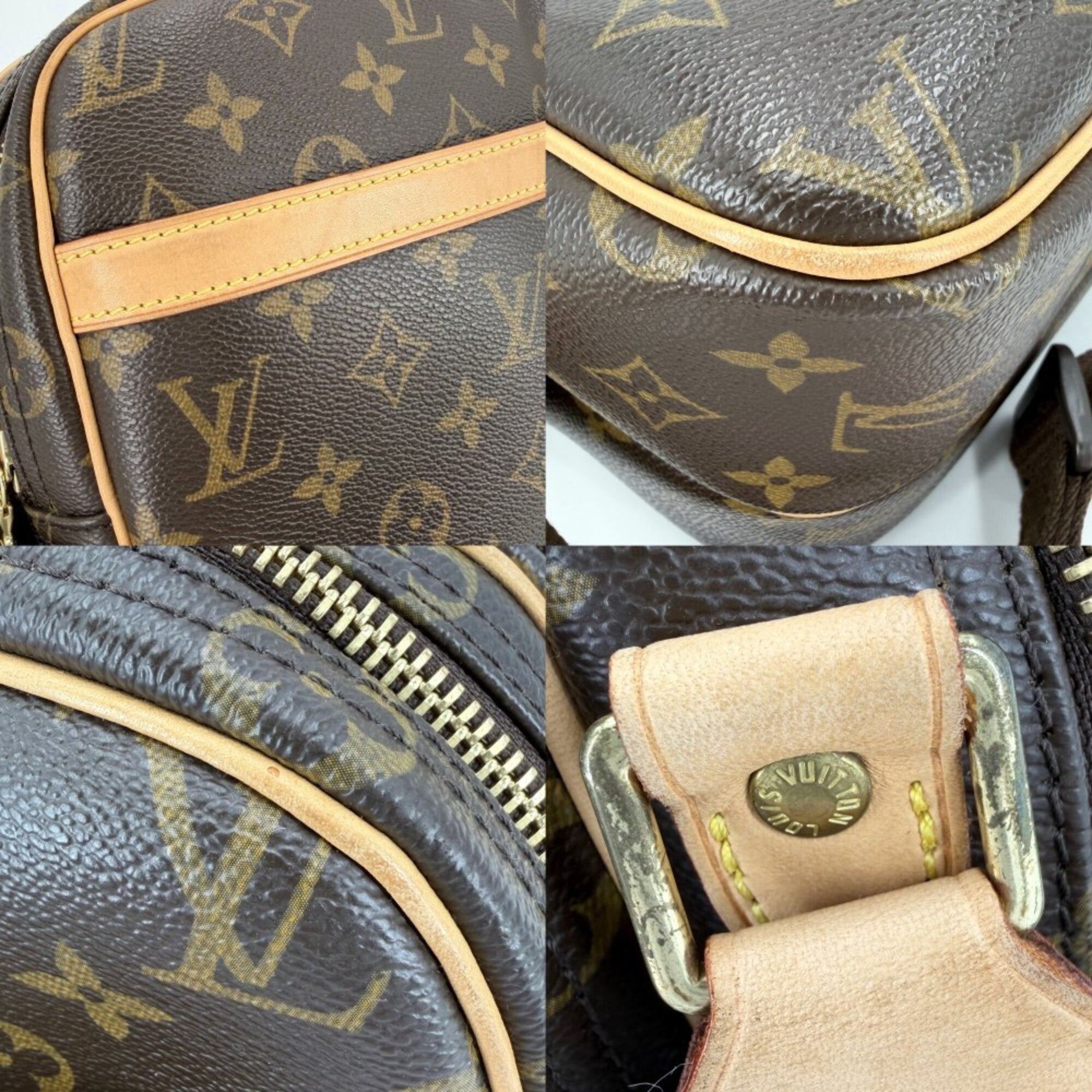 Louis Vuitton Brown Monogram Shoulder Bag (Pre-Owned)