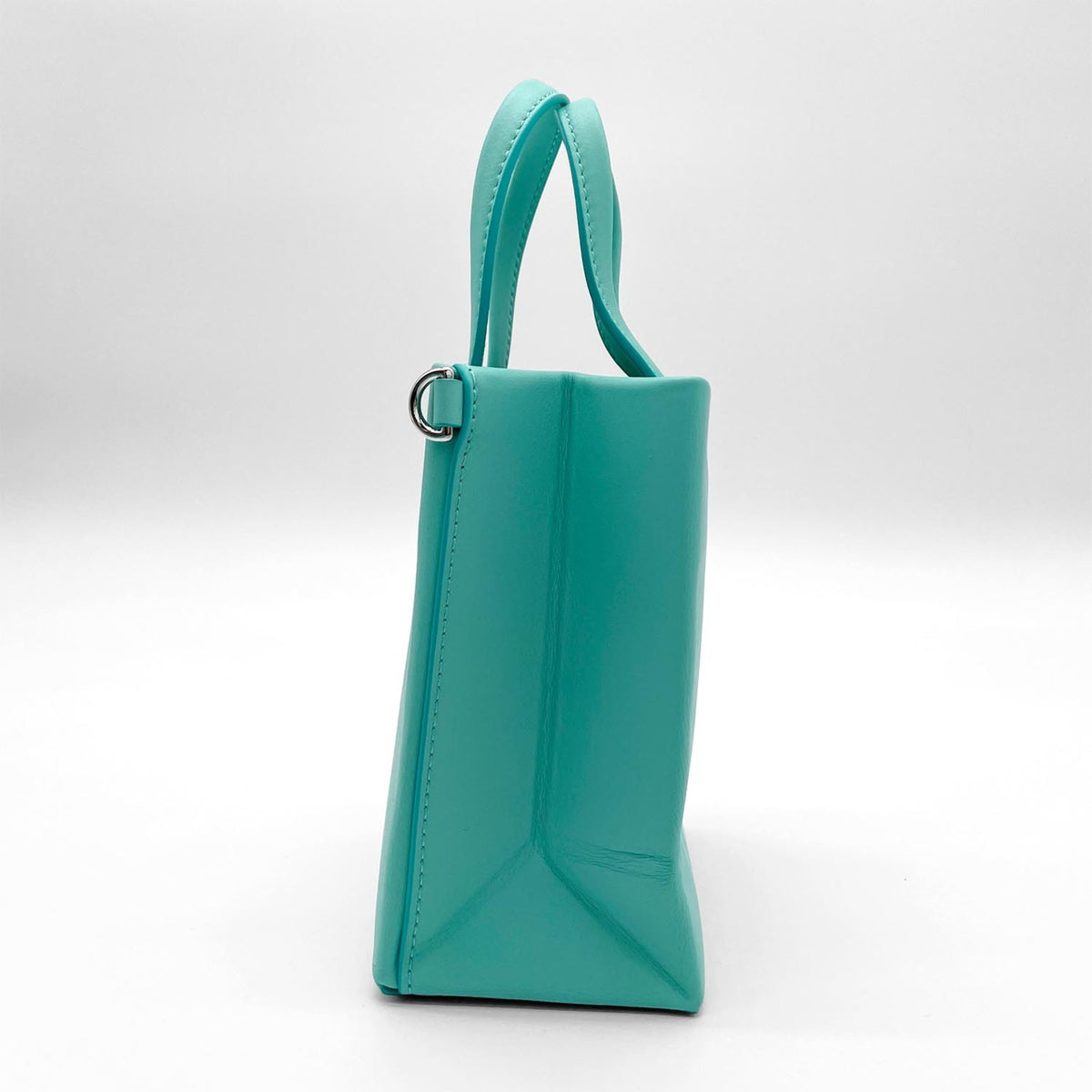 Tiffany Blue Tiffany Blue Leather Handbag (Pre-Owned)