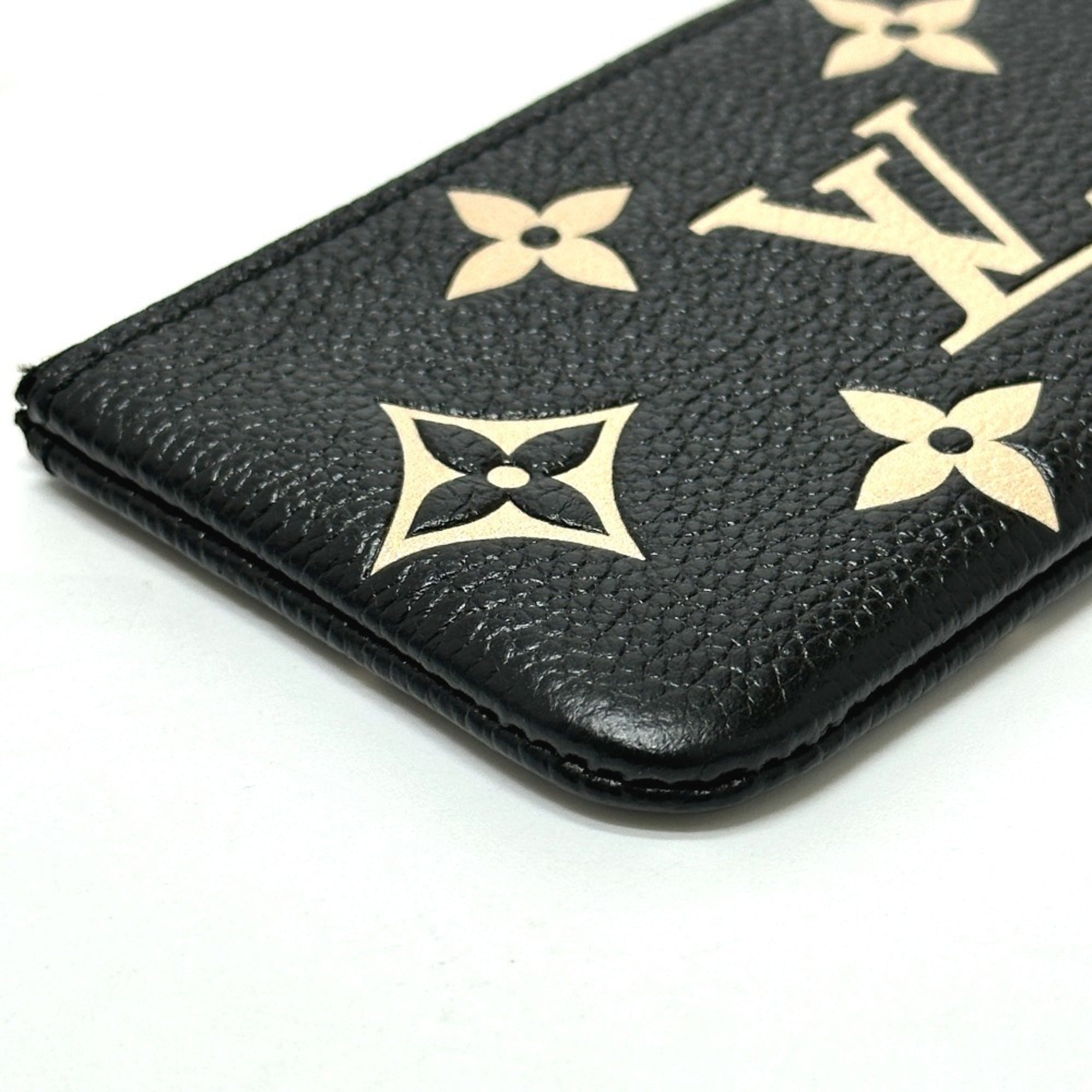 Louis Vuitton Monogram Empreinte Gold Black Monogram Empreinte Coin Purse/Coin Case (Pre-Owned)