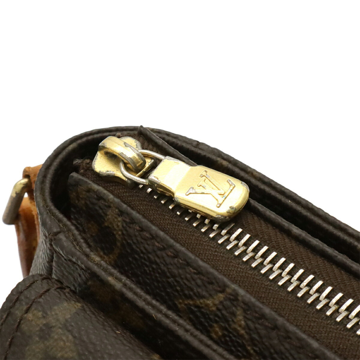 Louis Vuitton Brown Monogram Monogram Pochette Shoulder Bag (Pre-Owned)