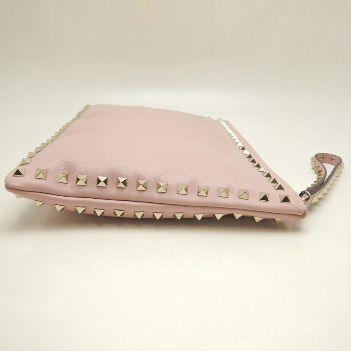 Valentino Pink Leather Clutch Bag (Pre-Owned)