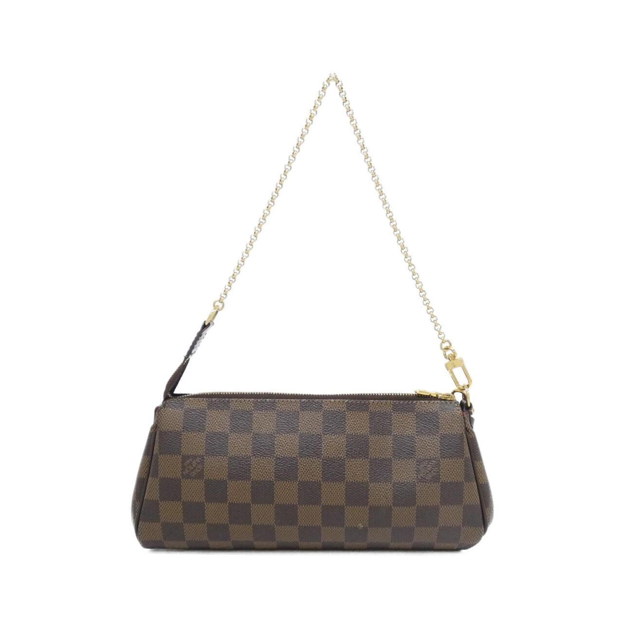 Louis Vuitton Brown Coated Canvas Shoulder Bag (Pre-Owned)